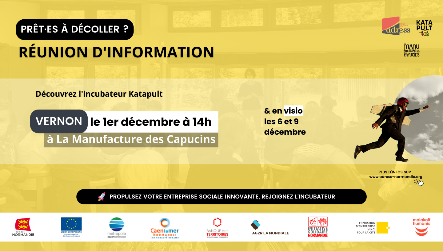 Réunion d'information Katapult à Vernon Réunion d'information Katapult à Vernon