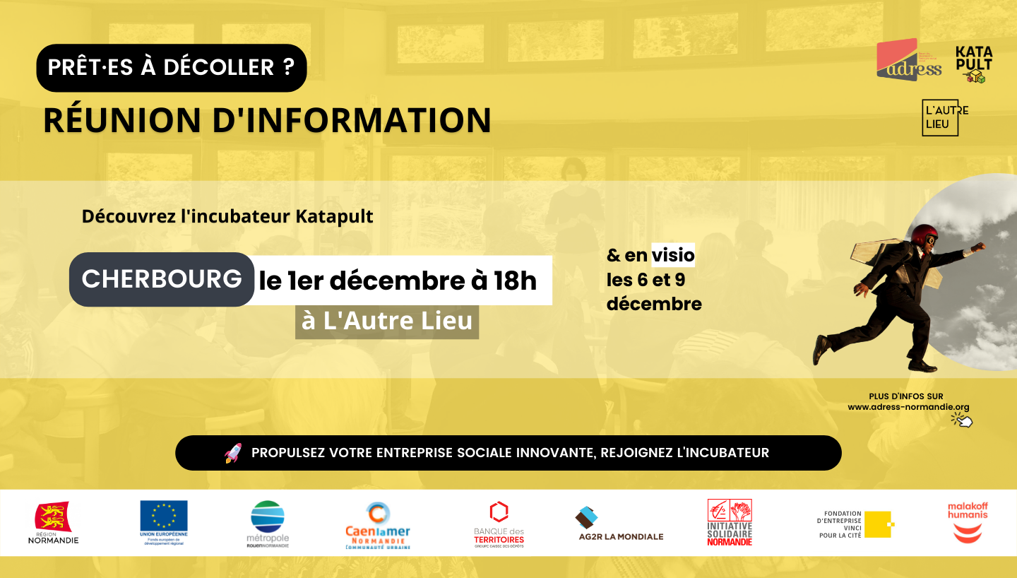 Réunion d'information Katapult à Cherbourg-en-Cotentin Réunion d'information Katapult à Cherbourg-en-Cotentin
