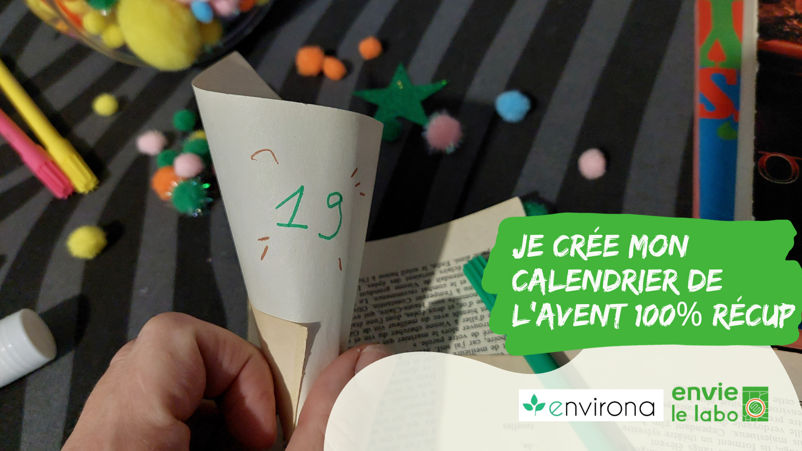 Je crée mon calendrier de l’avent 100% récup Je crée mon calendrier de l’avent 100% récup