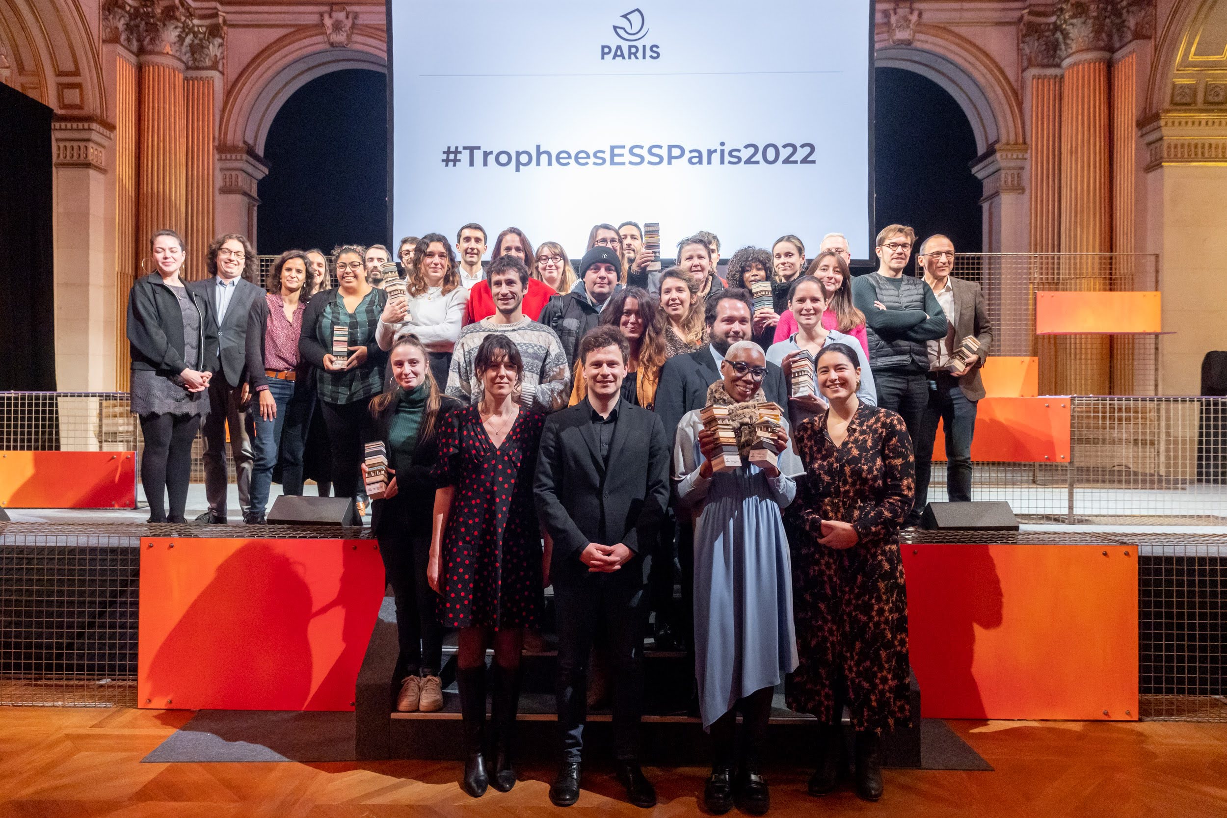 Trophées parisiens de l'ESS 2023 cérémonie 2022