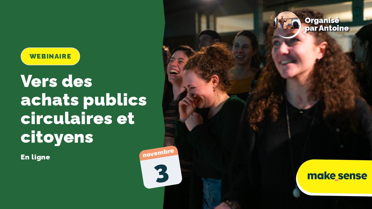 Vers des achats publics circulaires et citoyens