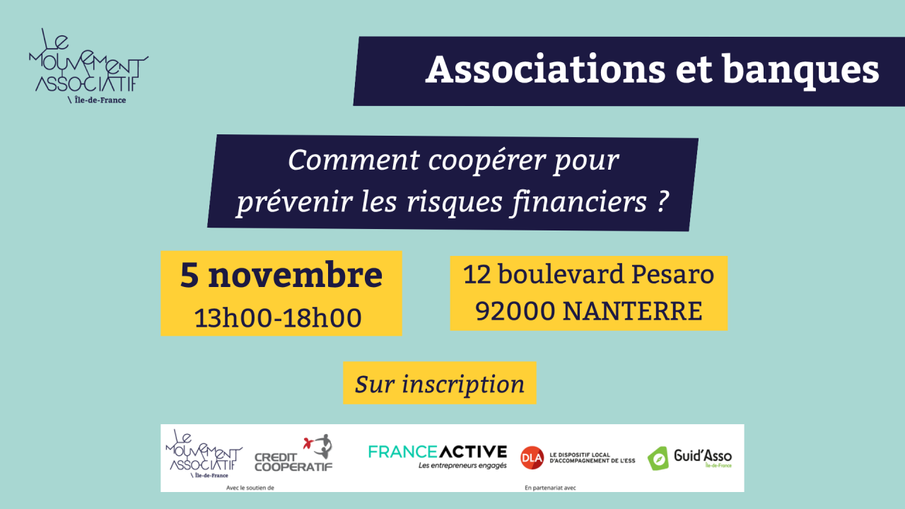 Associations et banques : comment coopérer pour prévenir les risques financiers ?