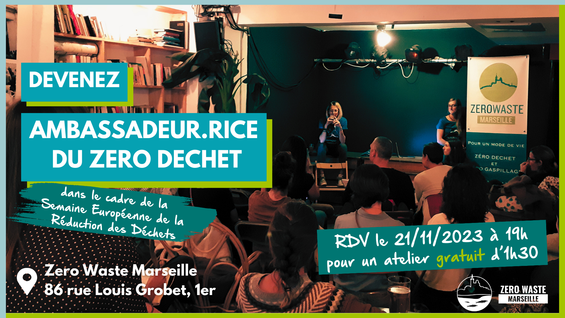 Devenez amassadeur.rice du zéro déchet