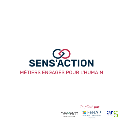 SENS'ACTION - Métiers Engagés Pour l'Humain Logo de SENS'ACTION