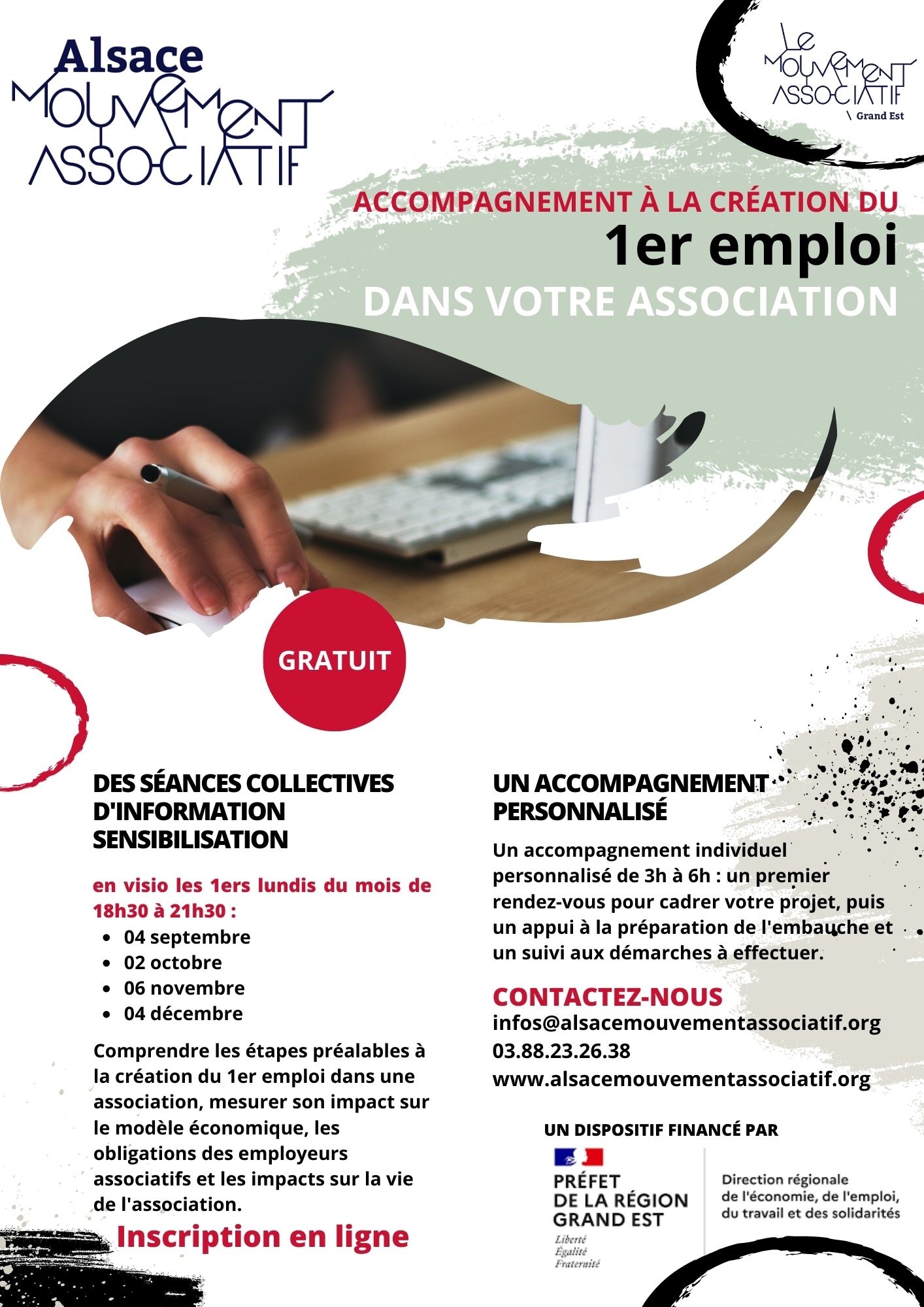 Présentation du dispositif " 1er emploi associatif" Présentation du dispositif " 1er emploi associatif"