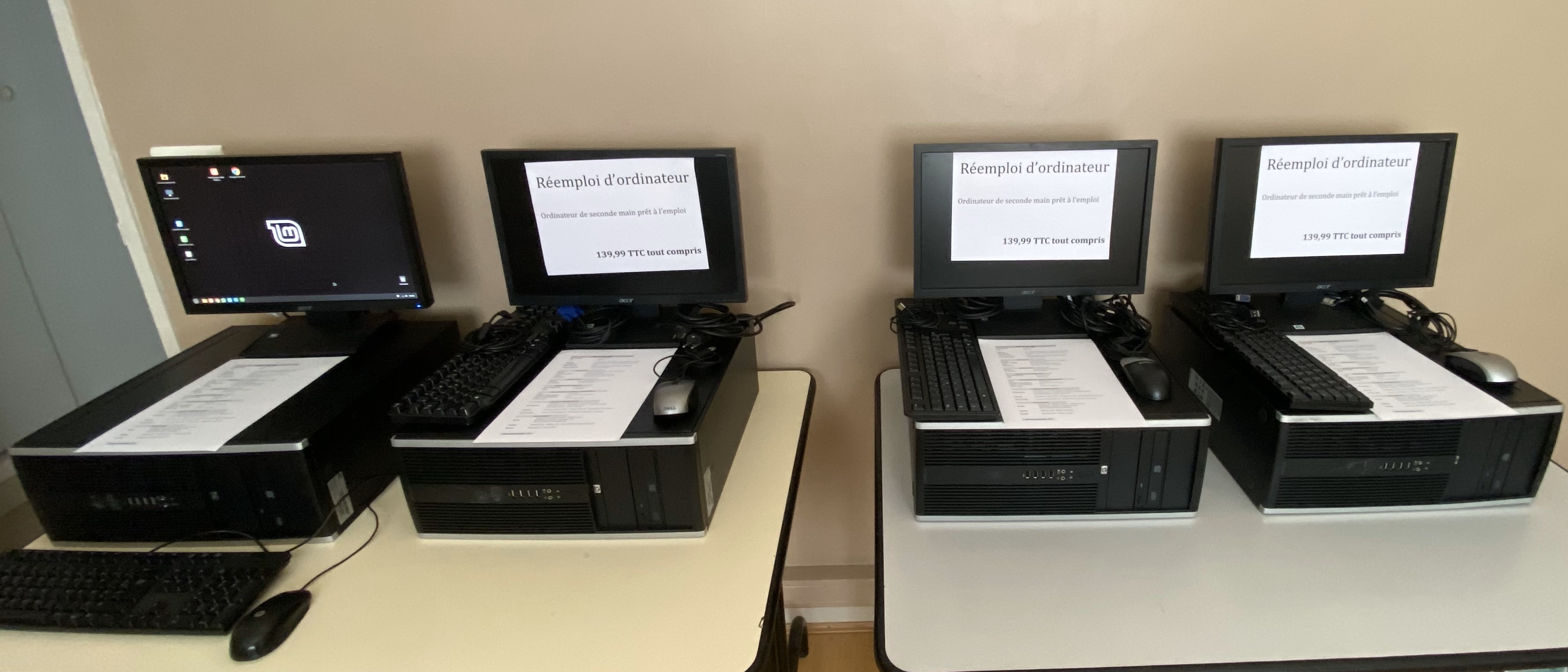 Des PC pour l'Install Party ! Des PC pour l'Install Party !