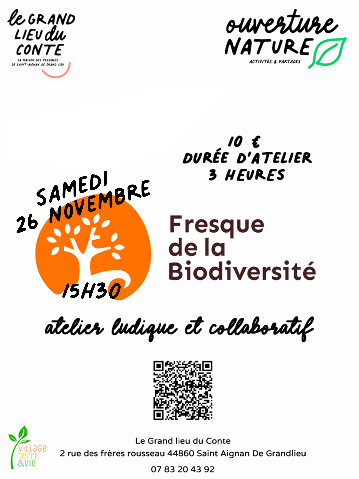 Fresque de la biodiversité atelier fresque de la biodiversité