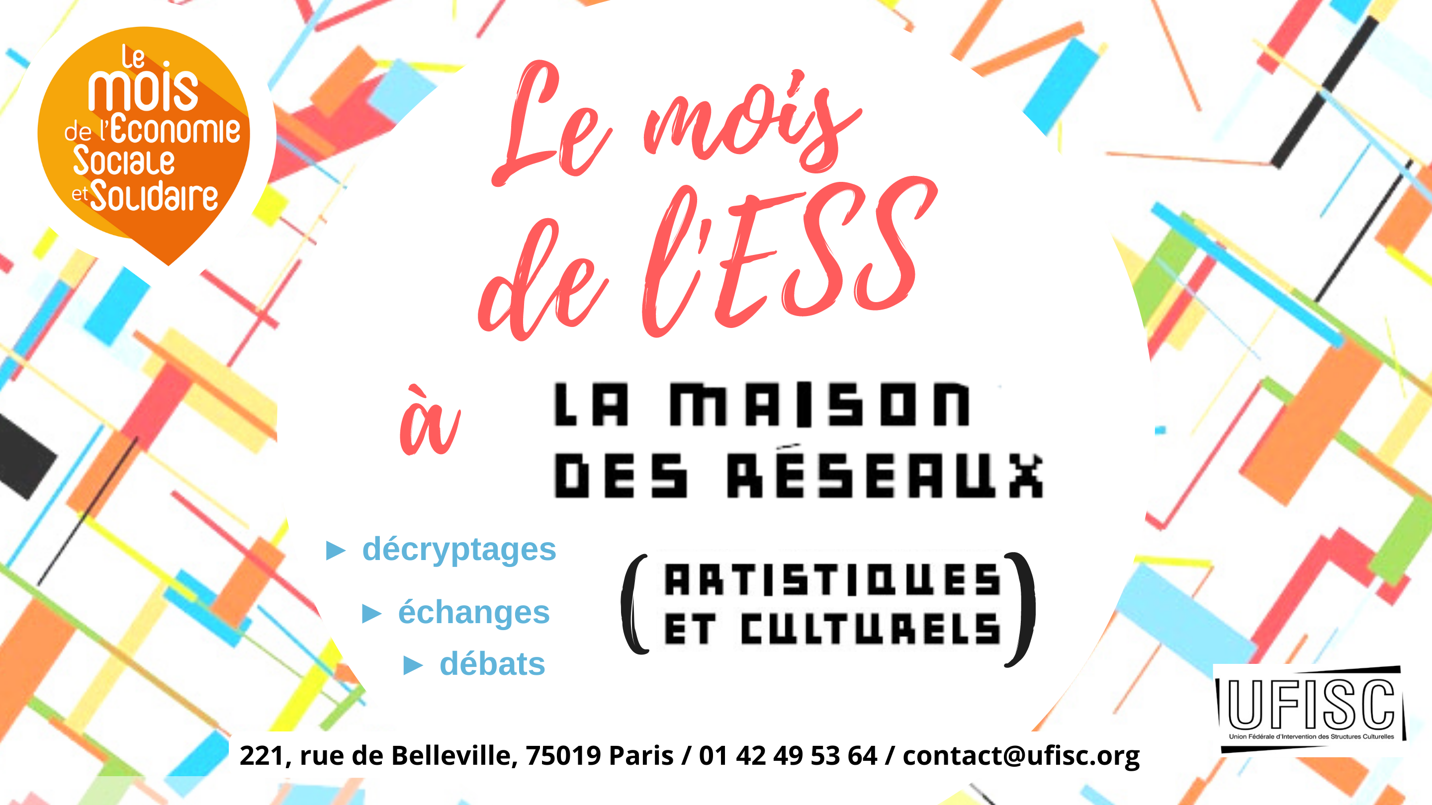 Le Mois de l'ESS à la MRAC Le Mois de l'ESS à la MRAC