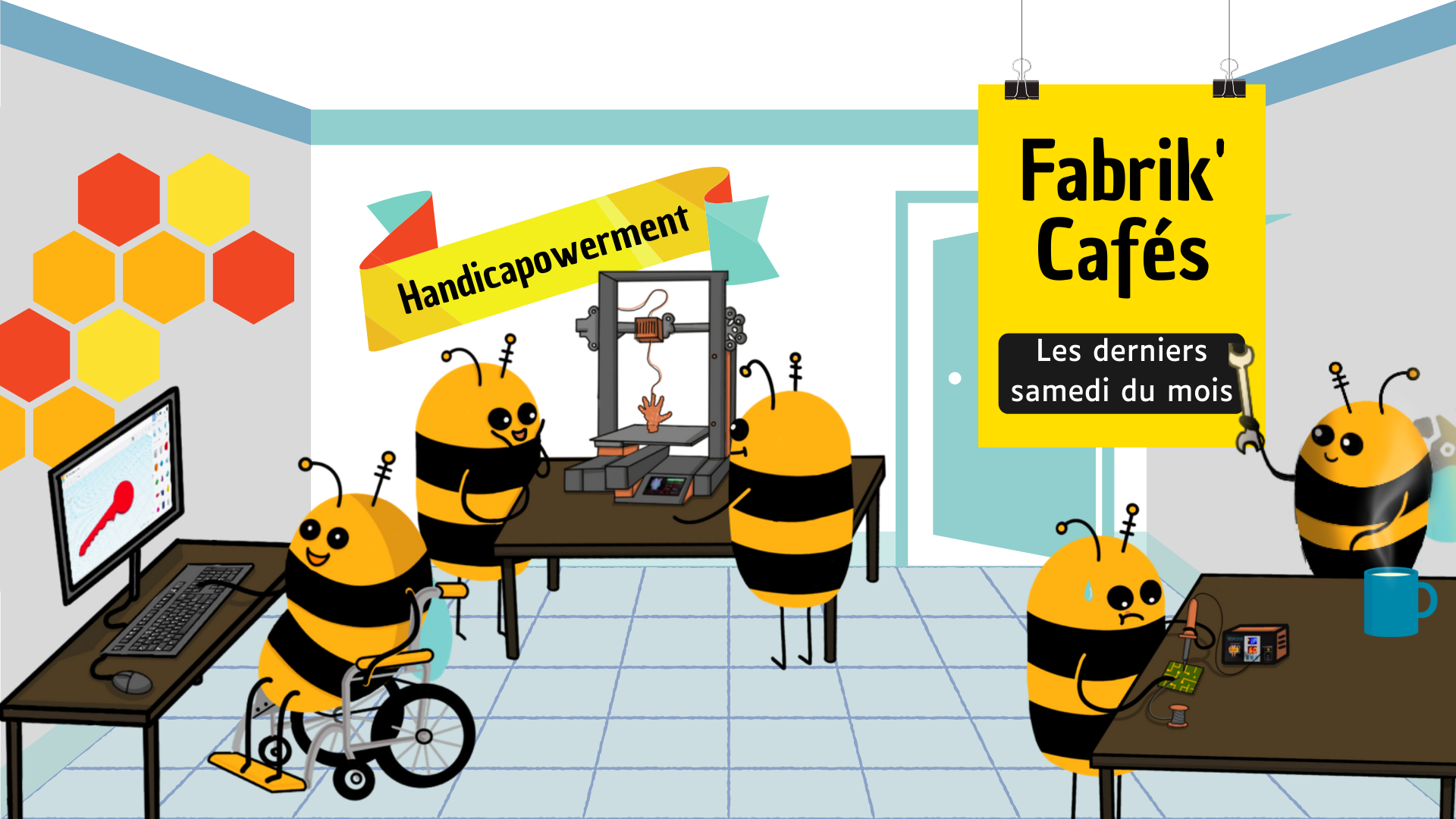 Fabirk'Cafés, les 4ème samedi du mois Fabirk'Cafés, les 4ème samedi du mois
