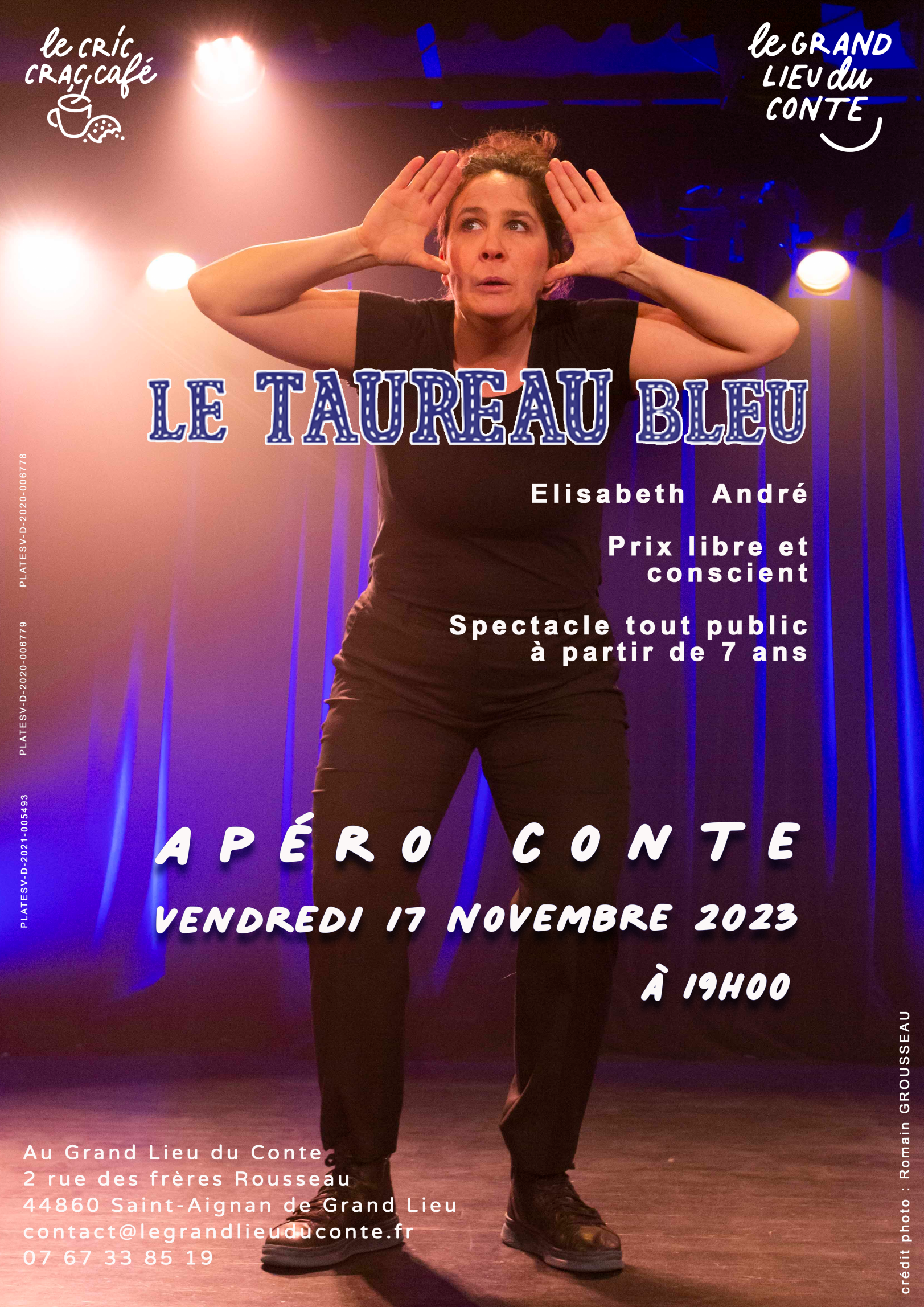 Le Taureau Bleu Elisabeth André Apéro Conte Elisabeth André Le Taureau Bleu Apéro Conte