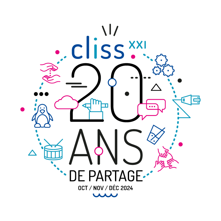 logo Cliss 21 - 20 ans de partage