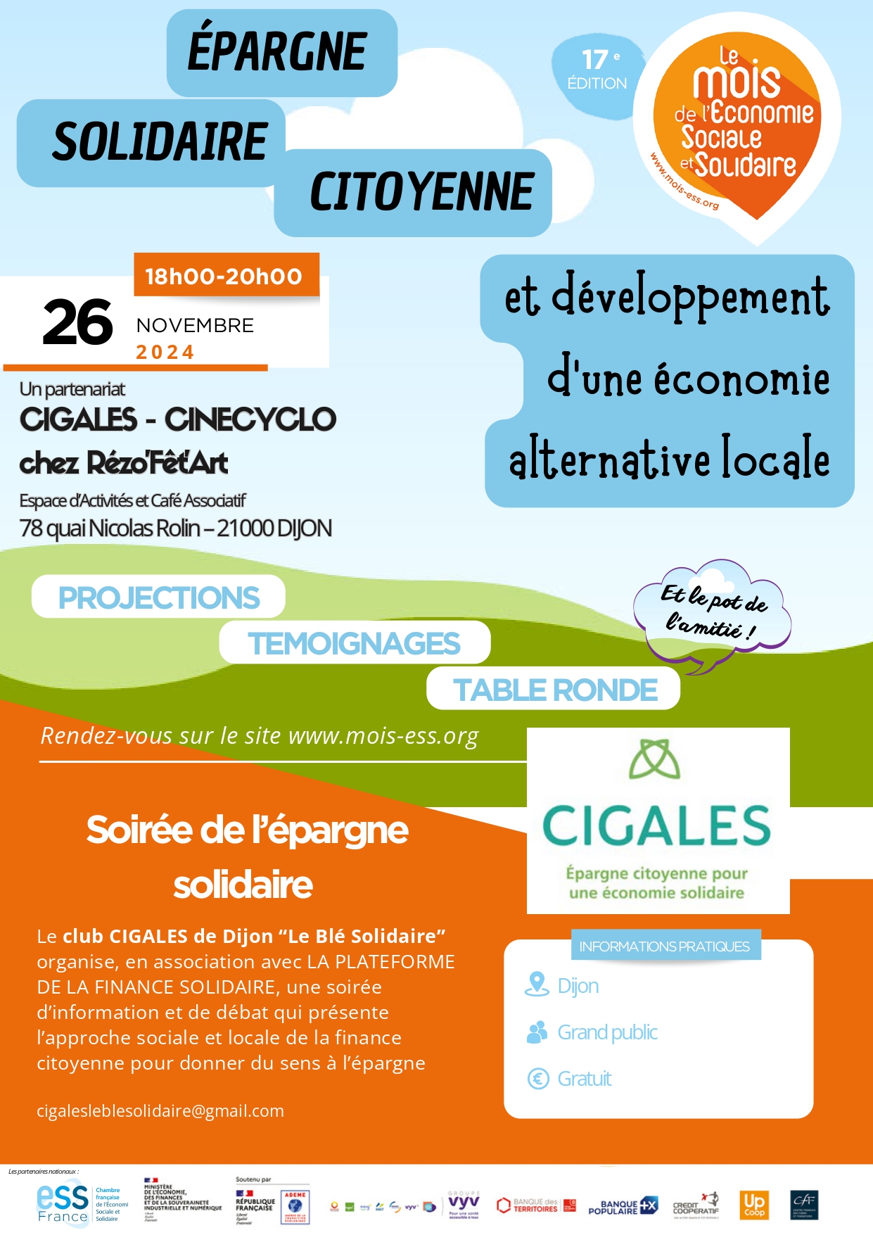 Les CIGALES au service du développement local Les CIGALES au service du développement local