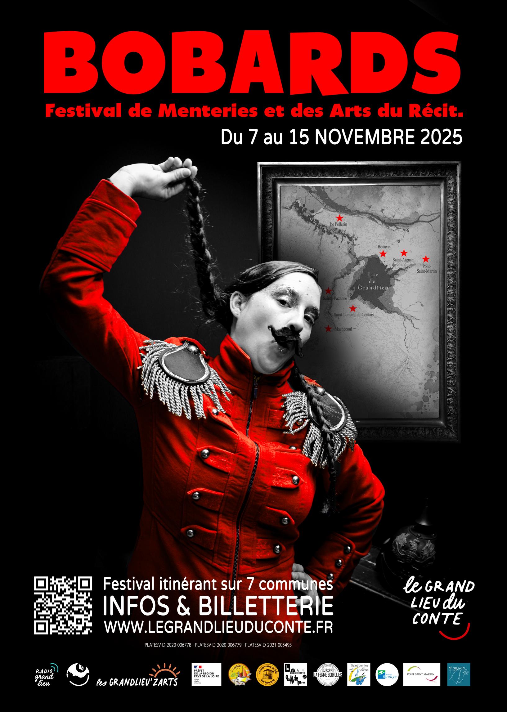 Affiche du festival BOBARDS 2025