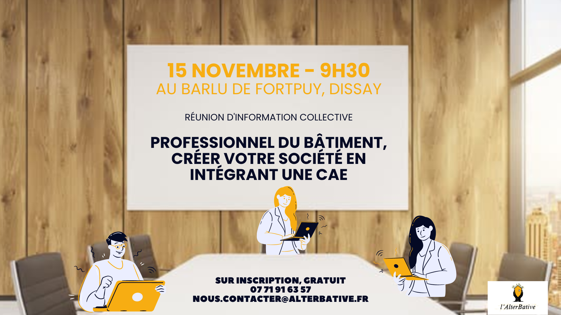Réu d'info CAE AlterBative 15-11-2022 Réu d'info CAE AlterBative 15-11-2022