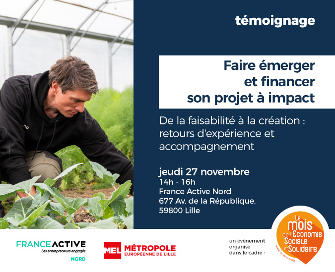 Faire émerger et financer son projet à impact Faire émerger et financer son projet à impact - atelier témoignage