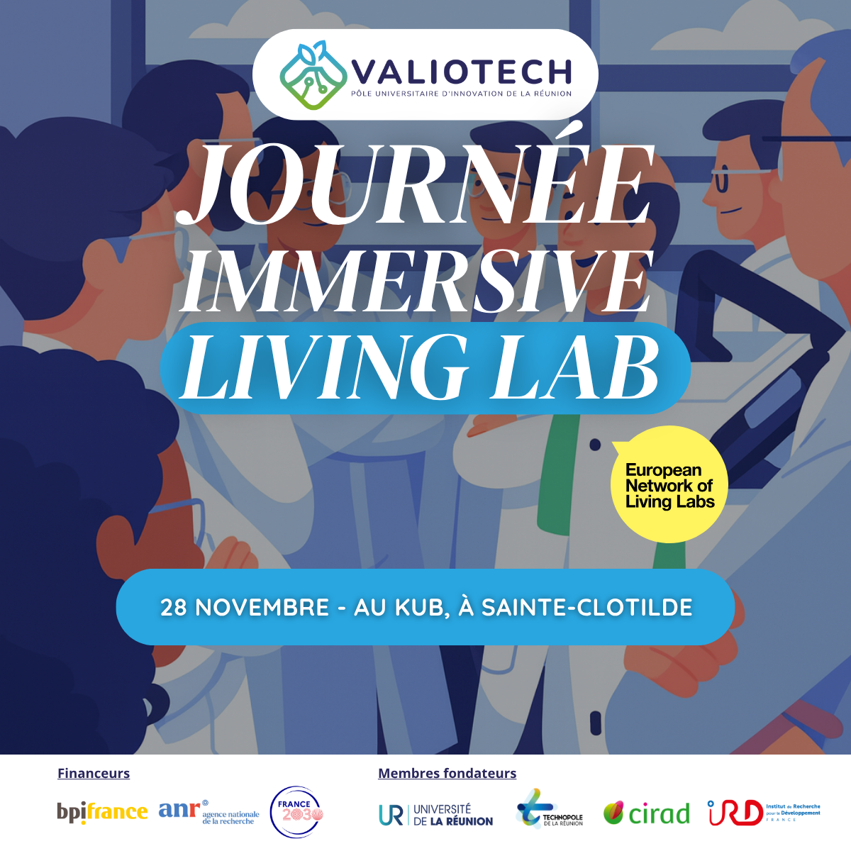 Journée immersive Living Lab (Ste Clotilde) le 28.11 Journée immersive Living Lab (Ste Clotilde) le 28.11
