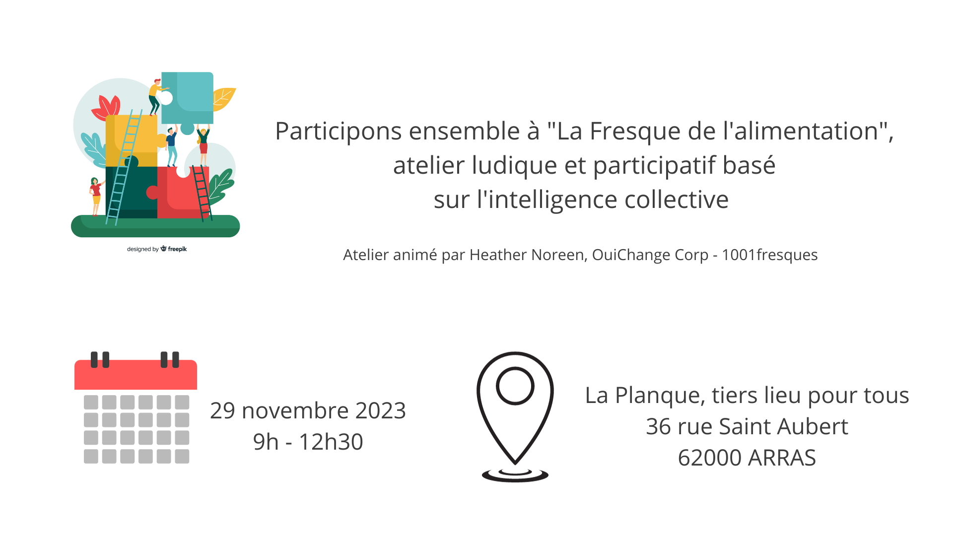 La Fresque de l'alimentation dans le cadre du projet de Maison du Bien Manger La Fresque de l'alimentation dans le cadre du projet de Maison du Bien Manger