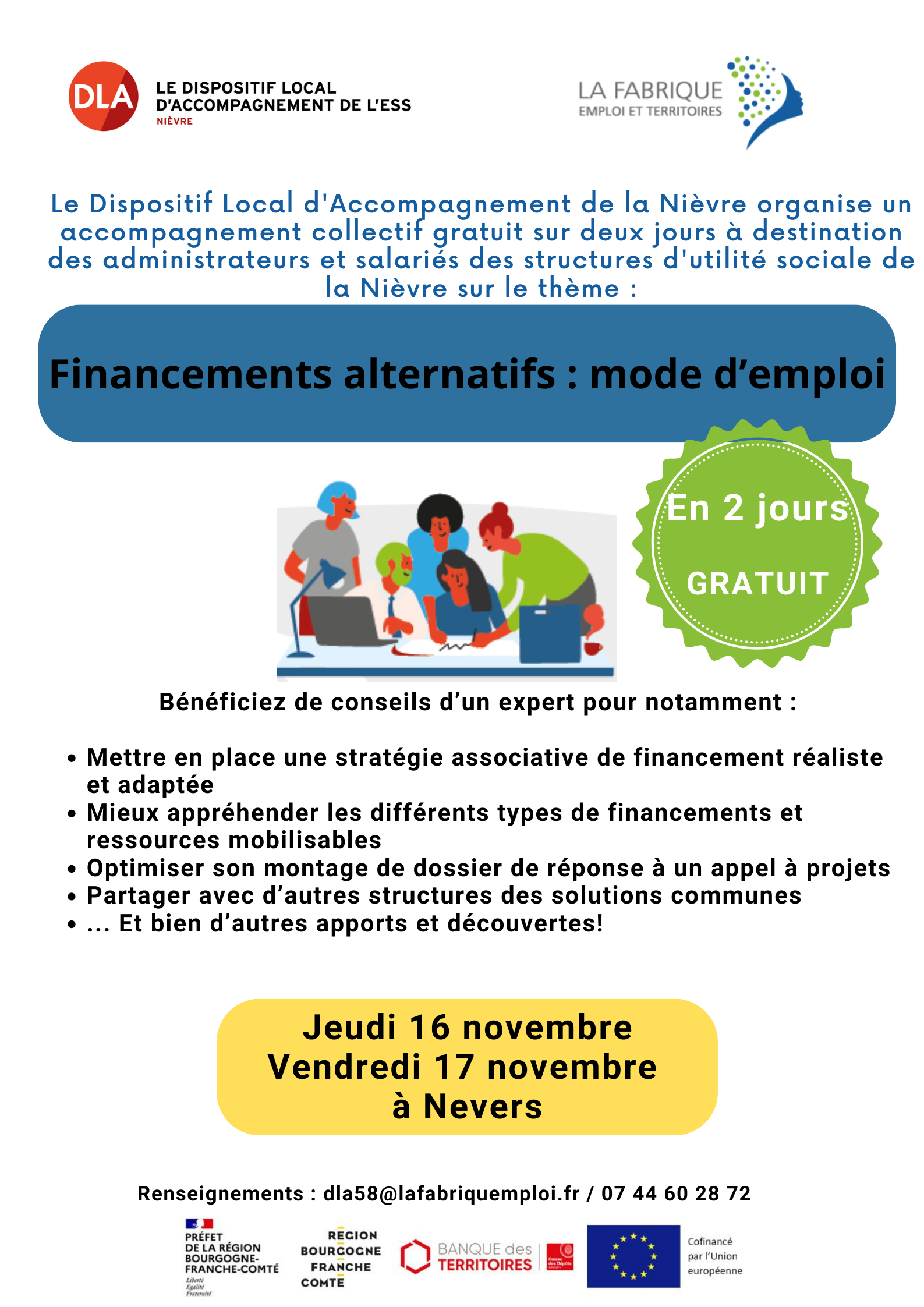 Financements alternatifs : mode d'emploi Nevers Financements alternatifs : mode d'emploi