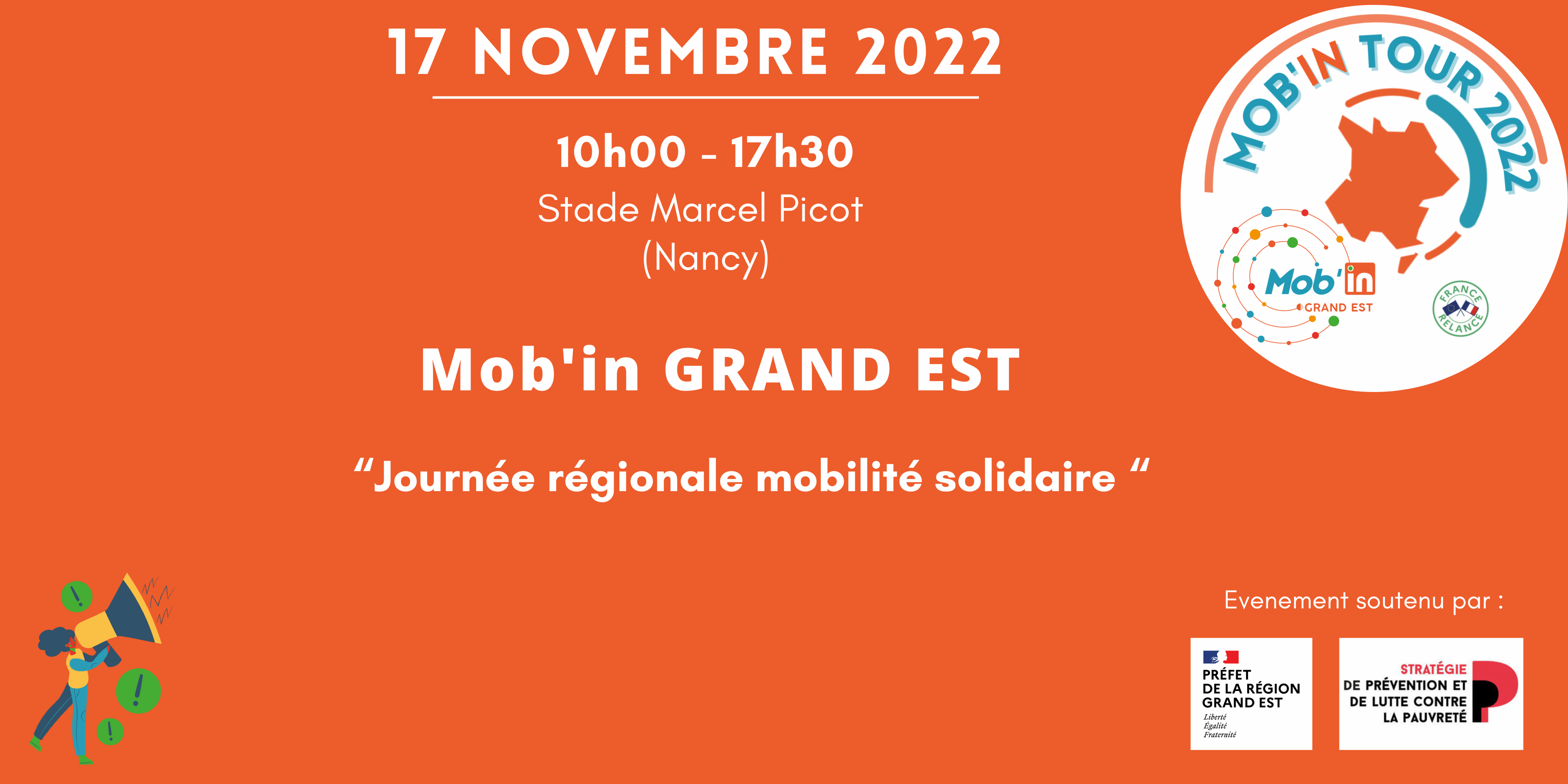 Journée régionale de la mobilité solidaire - MOB'IN GRAND EST Journée régionale de la mobilité solidaire - MOB'IN GRAND EST
