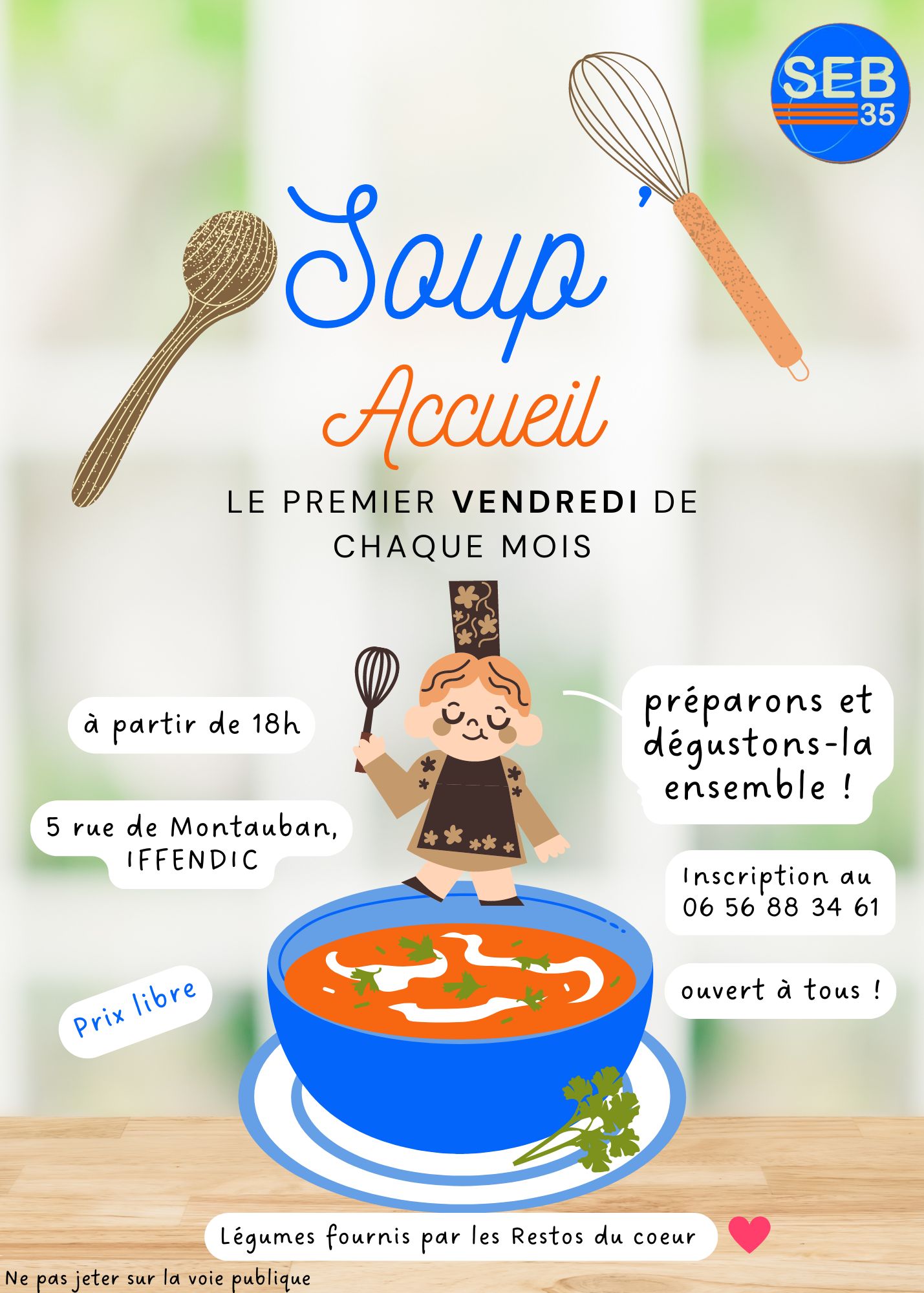 Soup'acceuil SEB35 Soup'acceuil SEB35