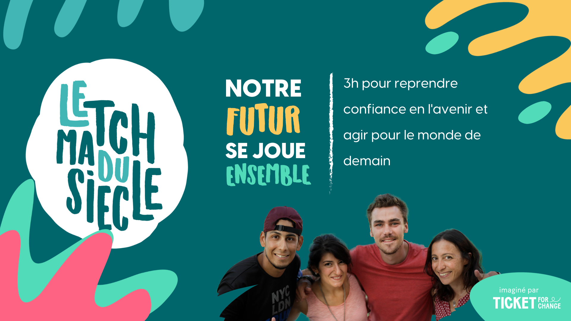 Photo de participants au Match du siècle