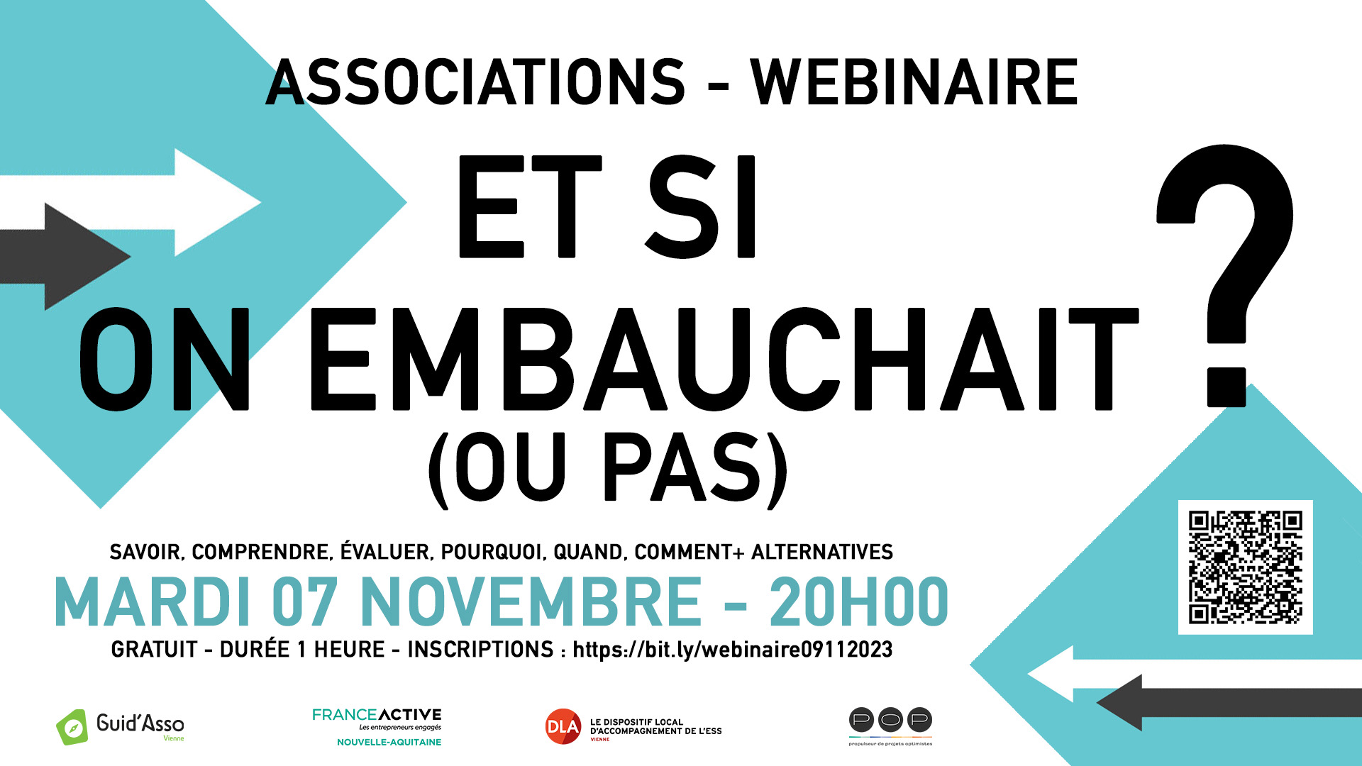 Et si on embauchait ? Webinaire Webinaire Associations Fonction employeur