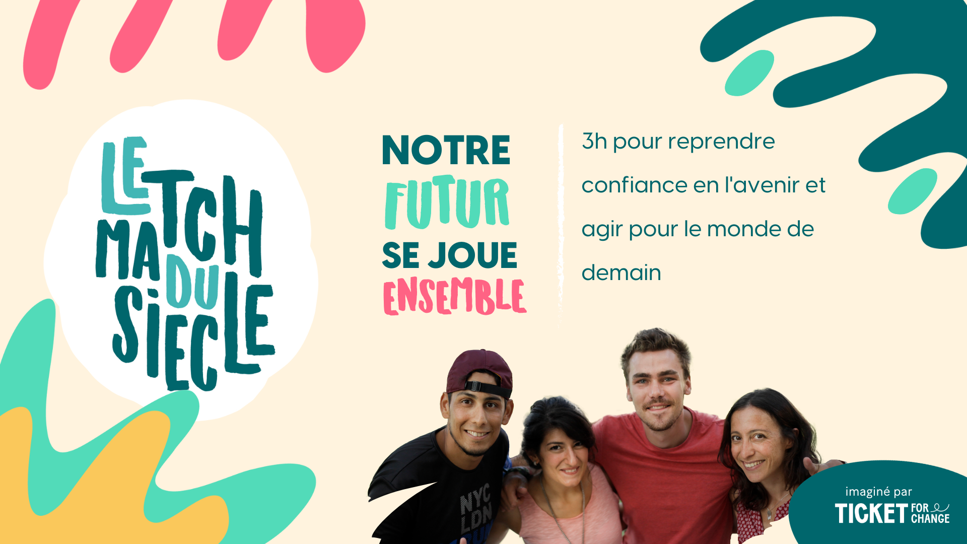 Photo de participants au Match du siècle