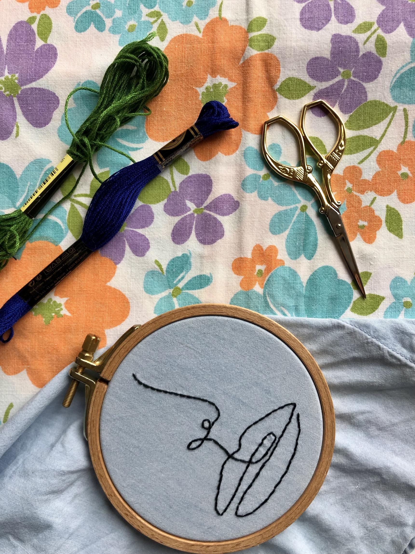 Atelier broderie sur vêtement Broderie