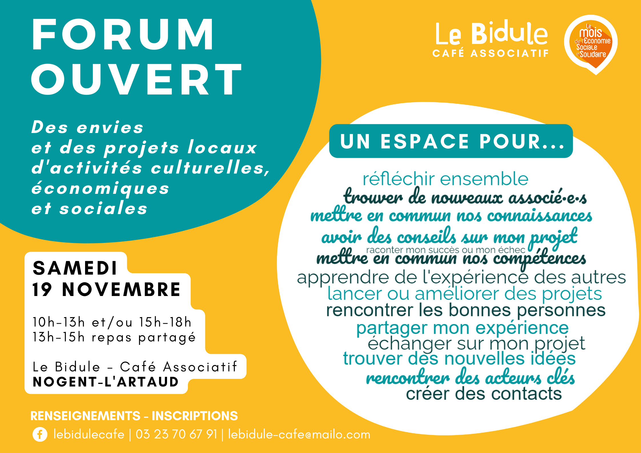 Forum ouvert 19.11 Forum ouvert 19.11