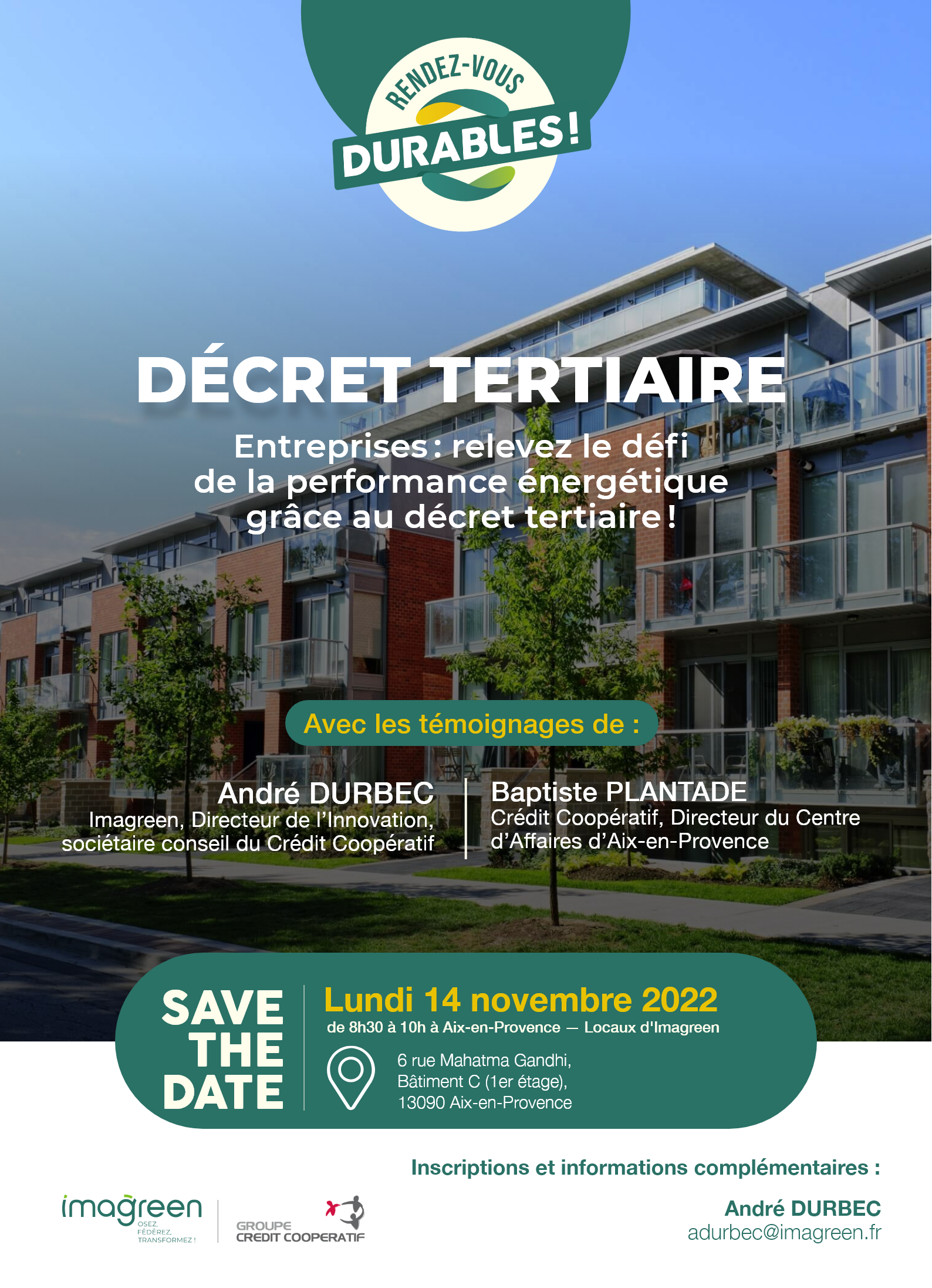 DECRET TERTIAIRE Entreprises : relevez le défi de la performance énergétique grâce au décret tertiaire!