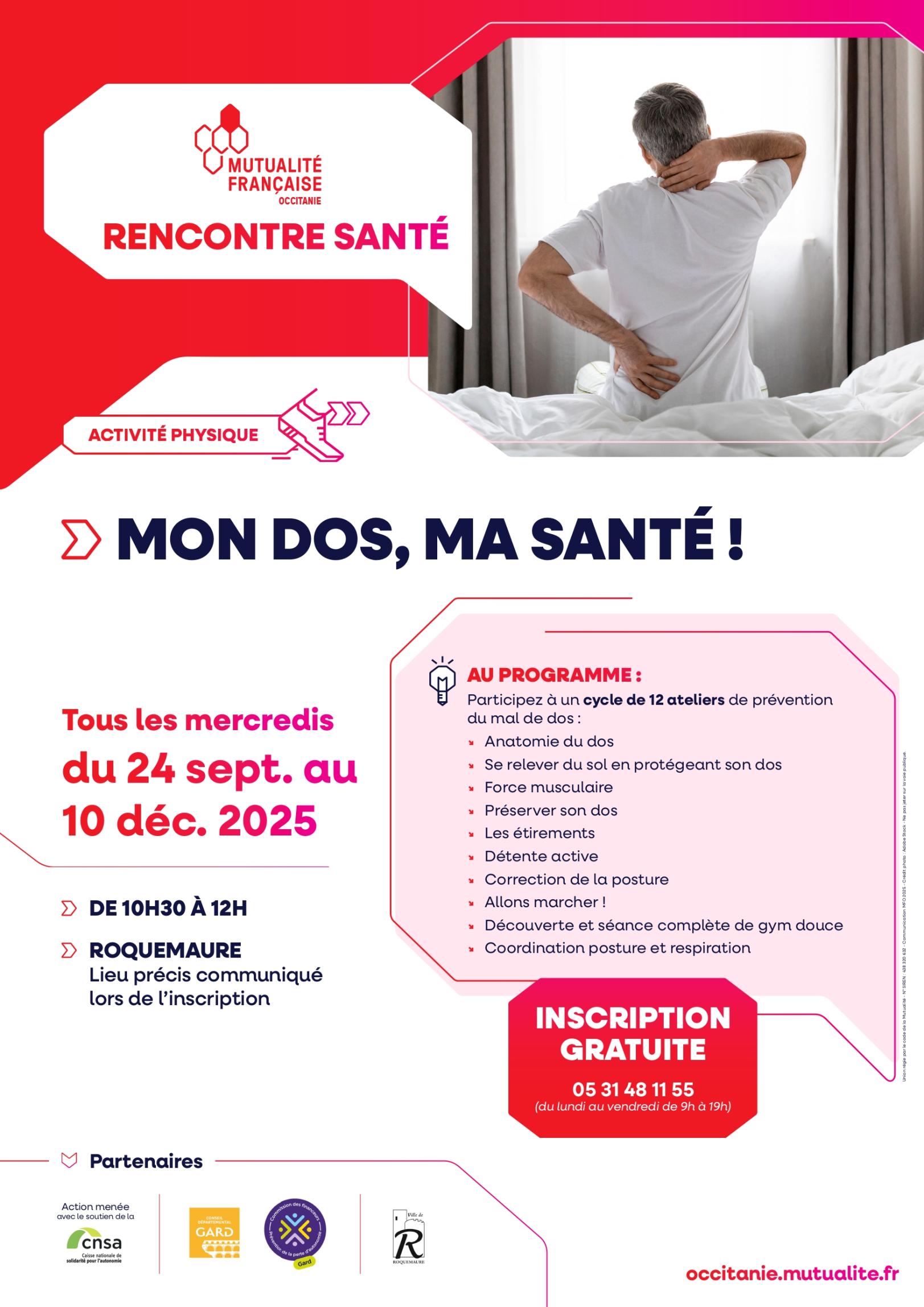 Mon dos, Ma santé ! Mon dos, Ma santé !