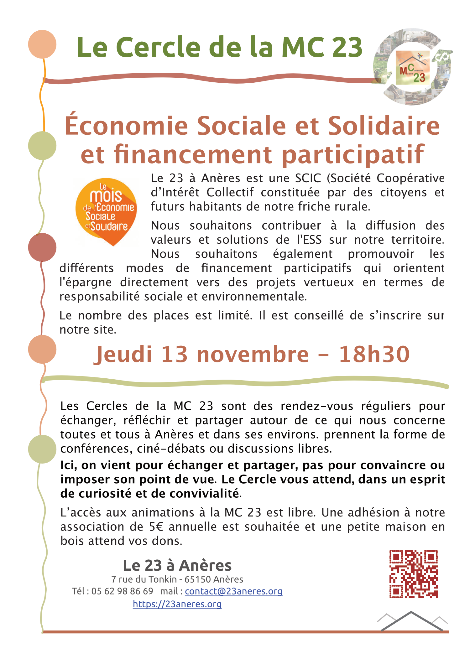 L'affiche de l'événement