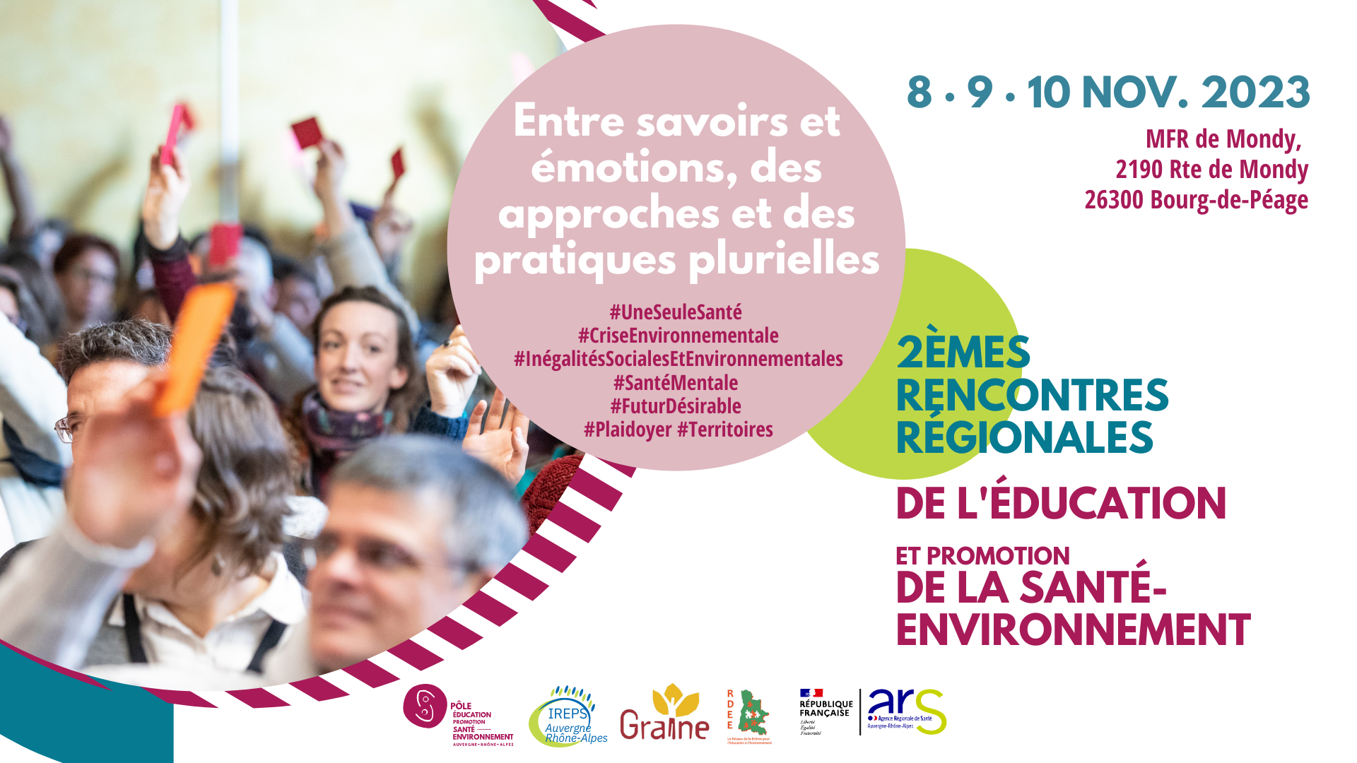 2ème Rencontres Education Santé Environnement Auvergne-Rhône-Alpes 2ème Rencontres Education Santé Environnement Auvergne-Rhône-Alpes