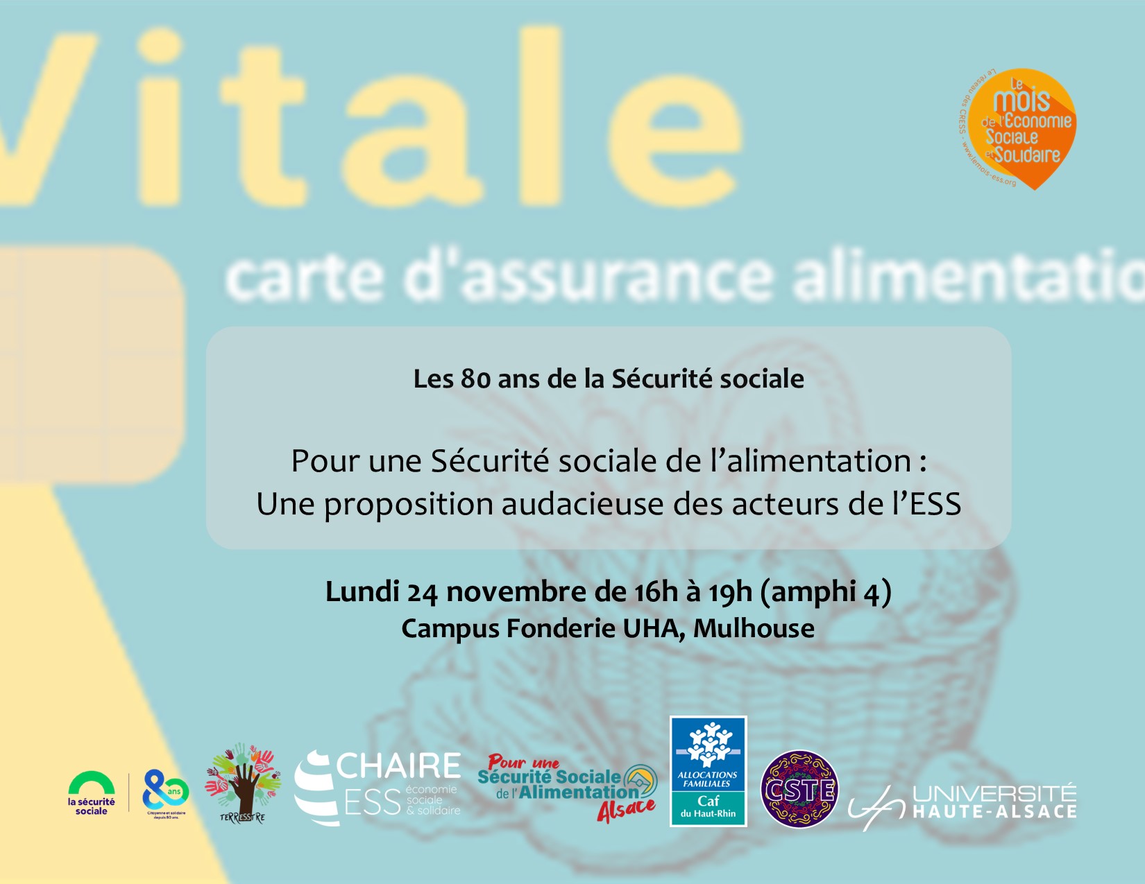 Sécurité Sociale Alimentaire en Sud Alsace - acteurs de l'ESS