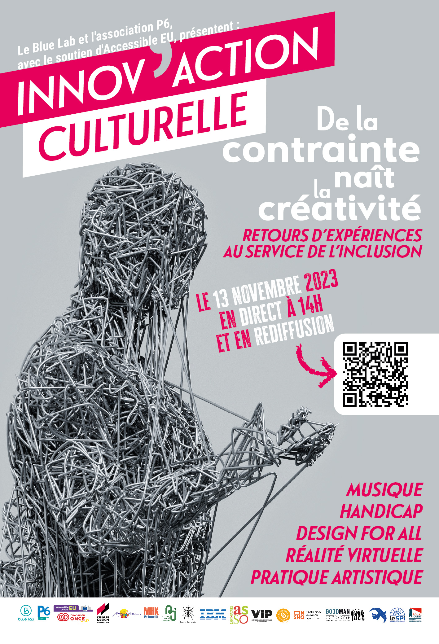 L'innov'action culturelle : de la contrainte naît la créativité Conférence Innov'action culturelle Saint-Nazaire