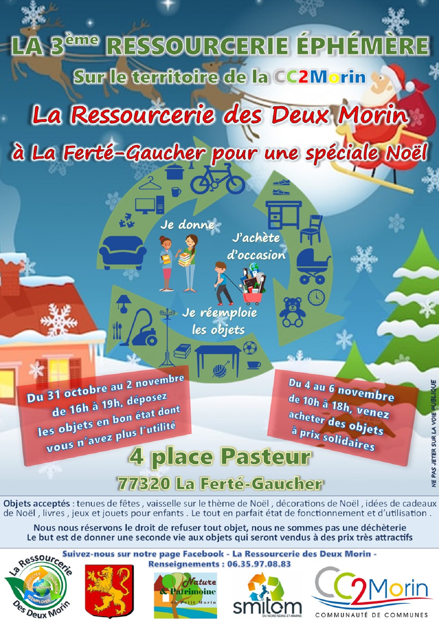 Ressourcerie éphémère de La Ferté Gaucher
