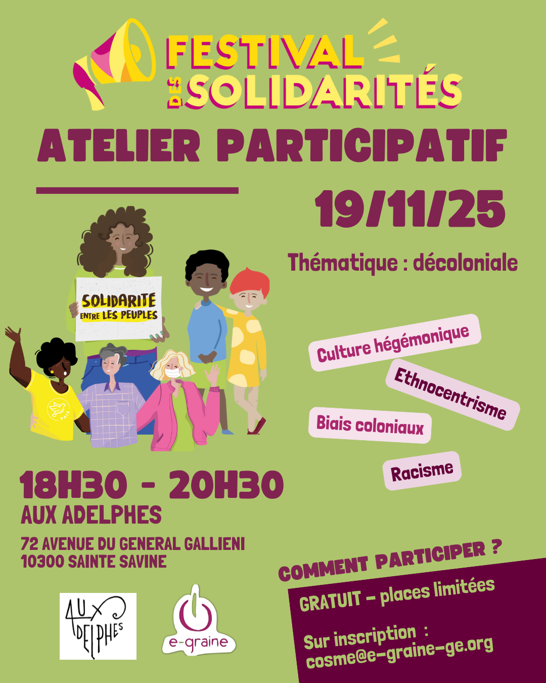 Atelier participatif - décoloniale 