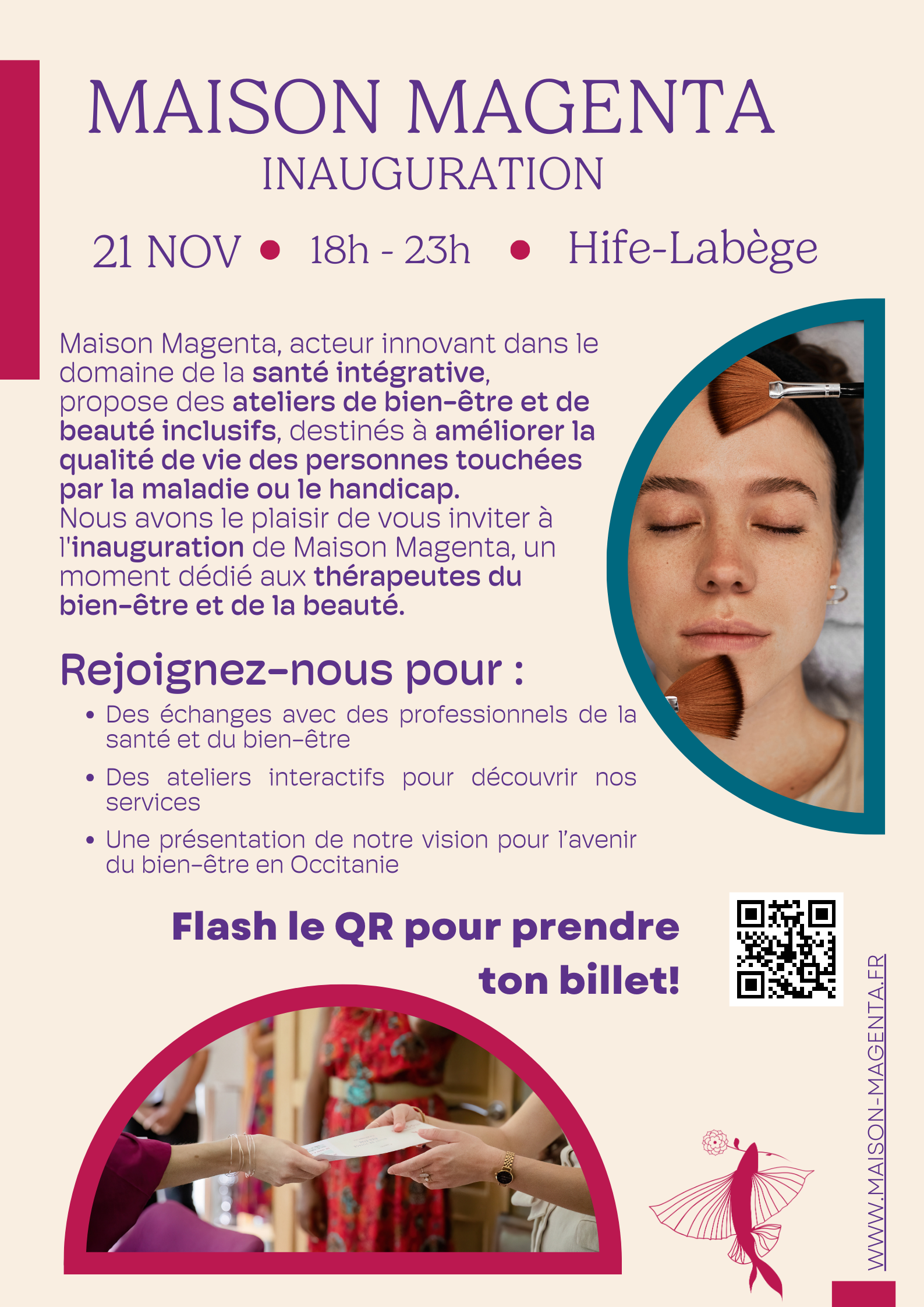 Inauguration Maison Magenta Inauguration Maison Magenta