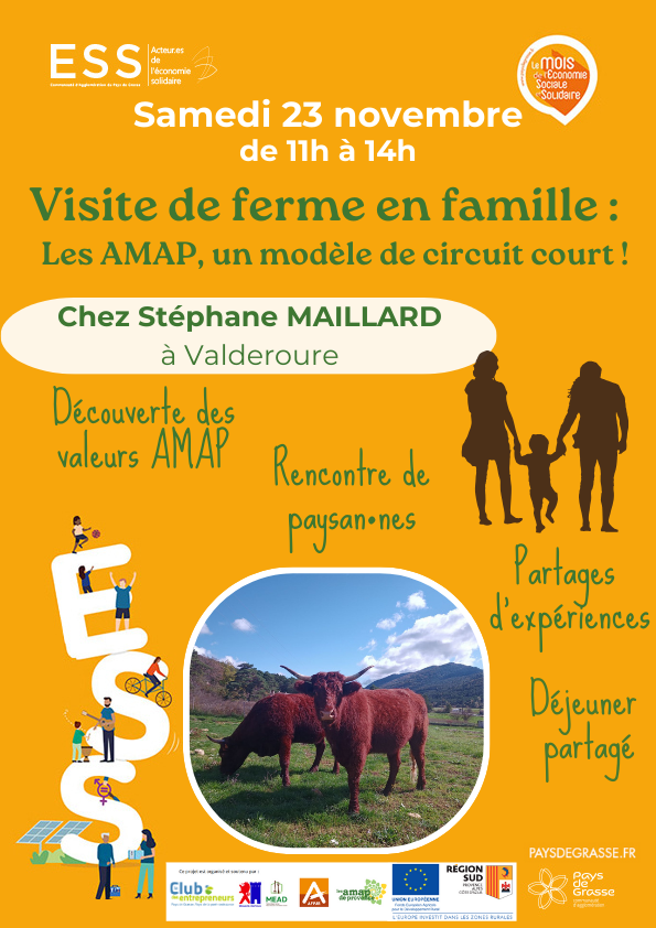 Visite de ferme en famille