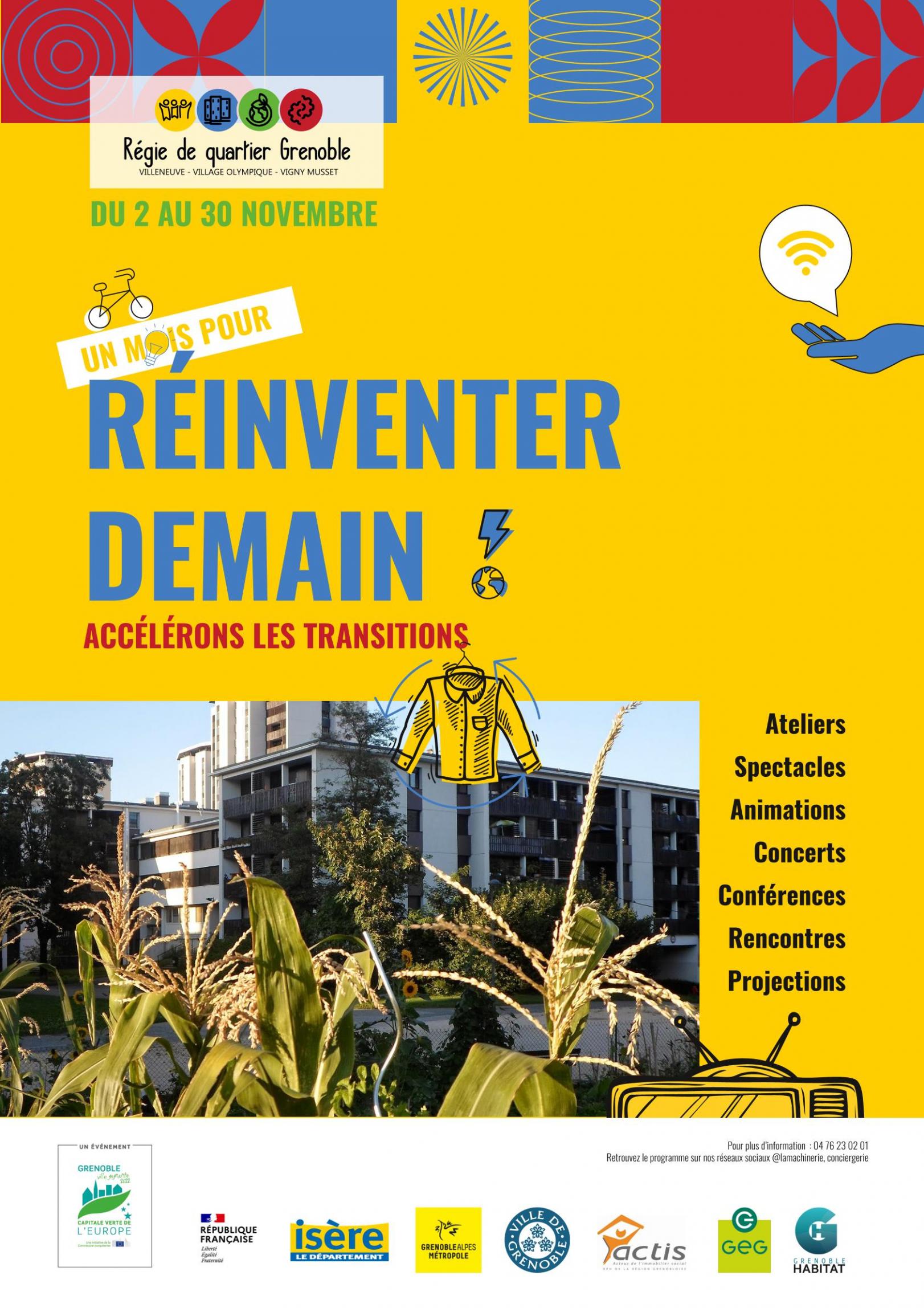 Réinventer demain : accélérons les transitions