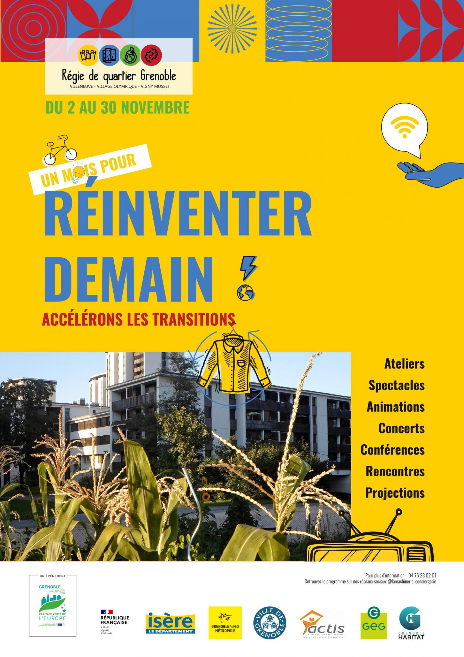 Réinventer demain : accélérons les transitions 