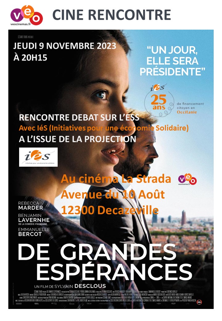 Iés - Ciné Débat au Cinéma La Strada à Decazeville Iés - Ciné Débat au Cinéma La Strada à Decazeville