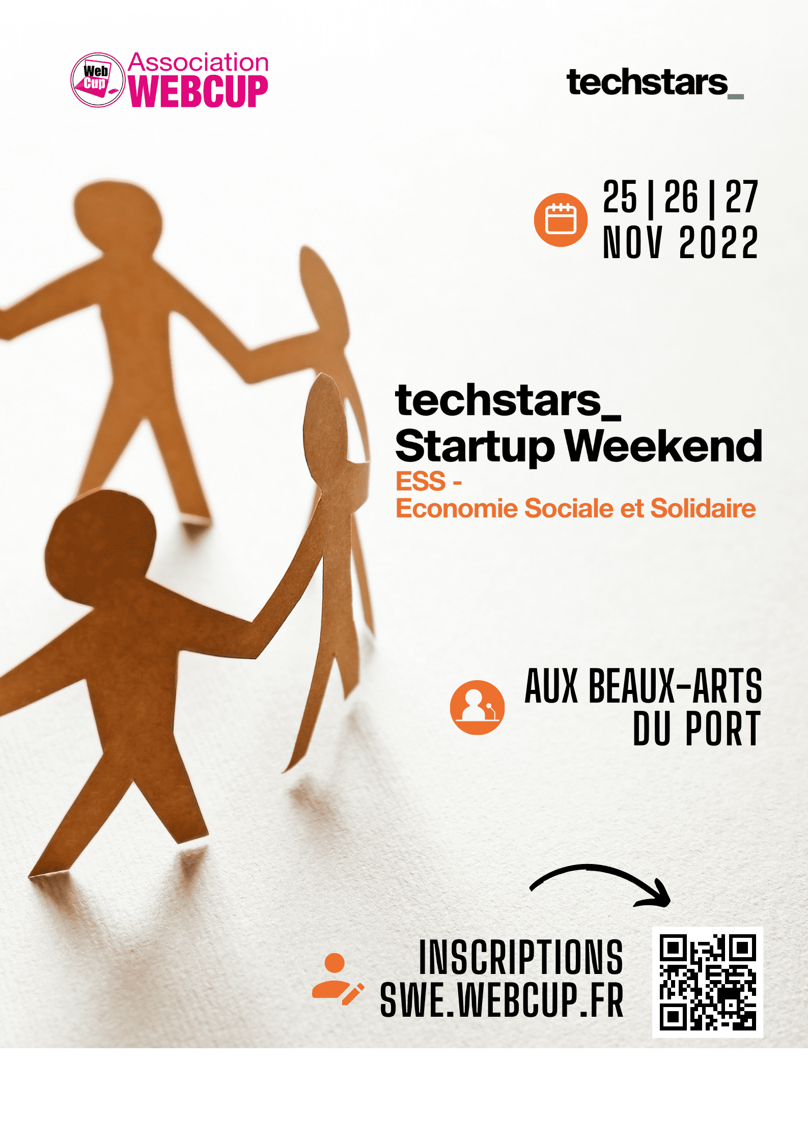 la 21ème édition du Startup Weekend : #Economie Sociale et Solidaire Viens avec une idée, repars avec un projet