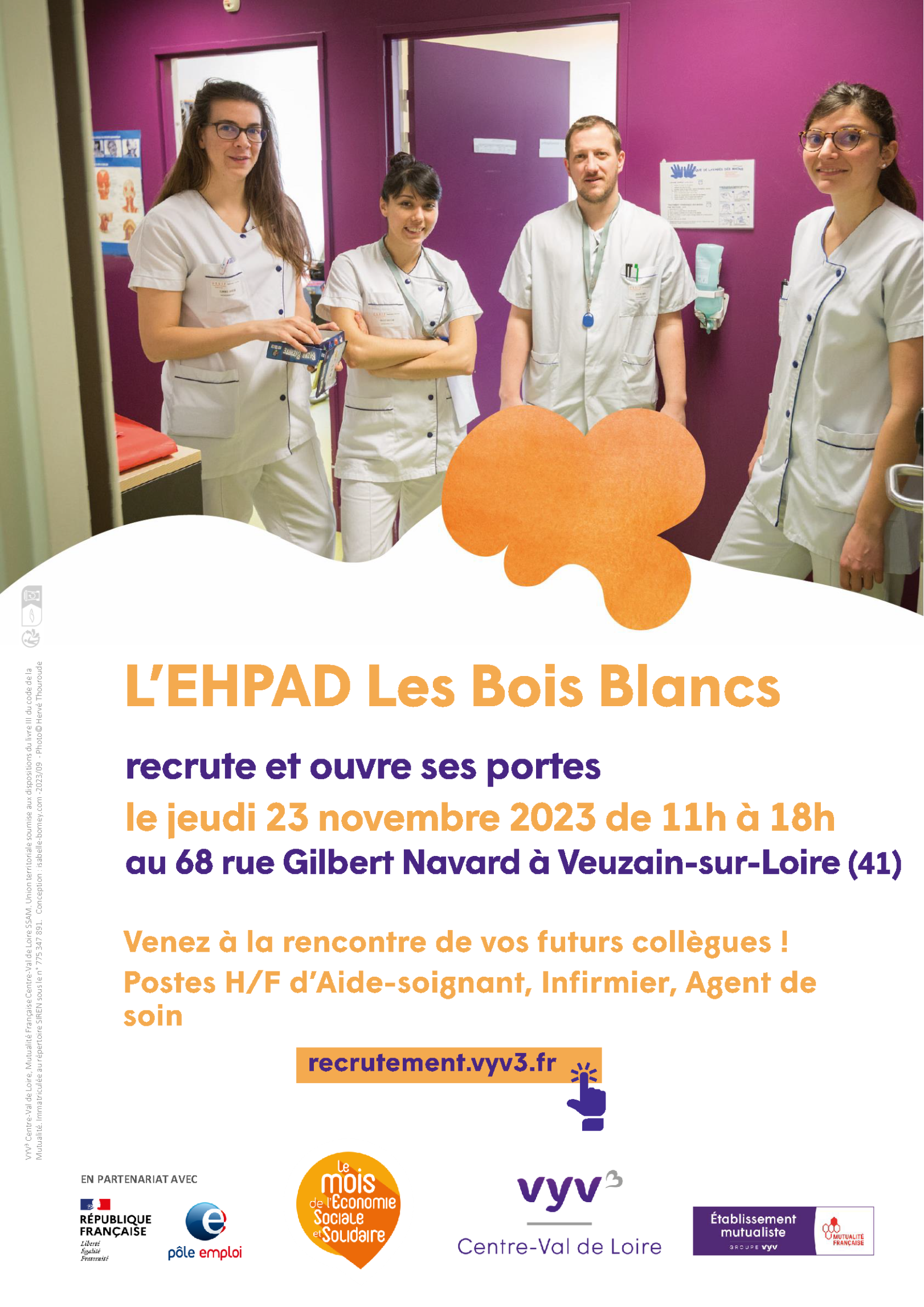Venez nous rencontrer Venez à la rencontre de vos futurs collègues