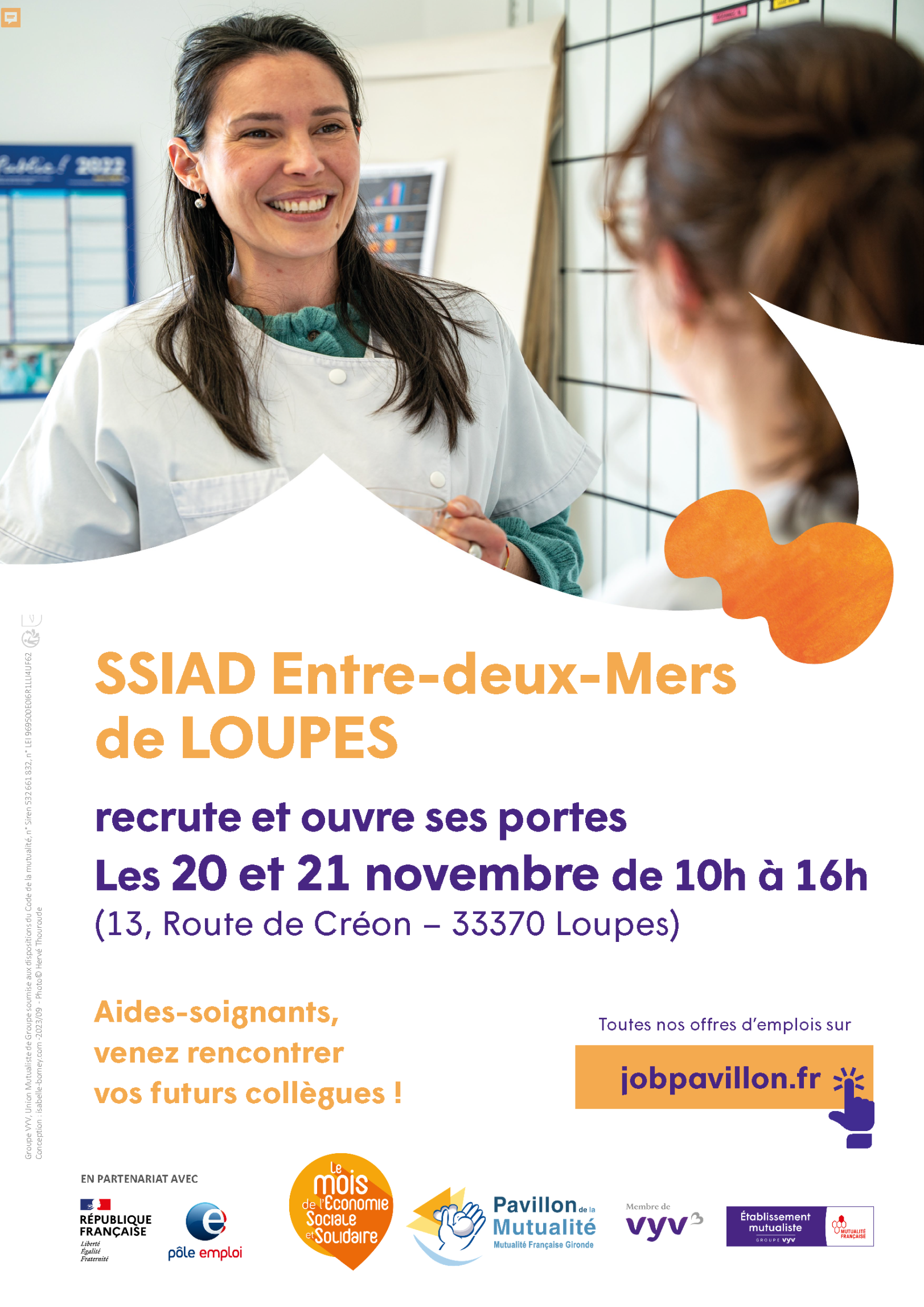 Affiche JPO Loupes / Créon