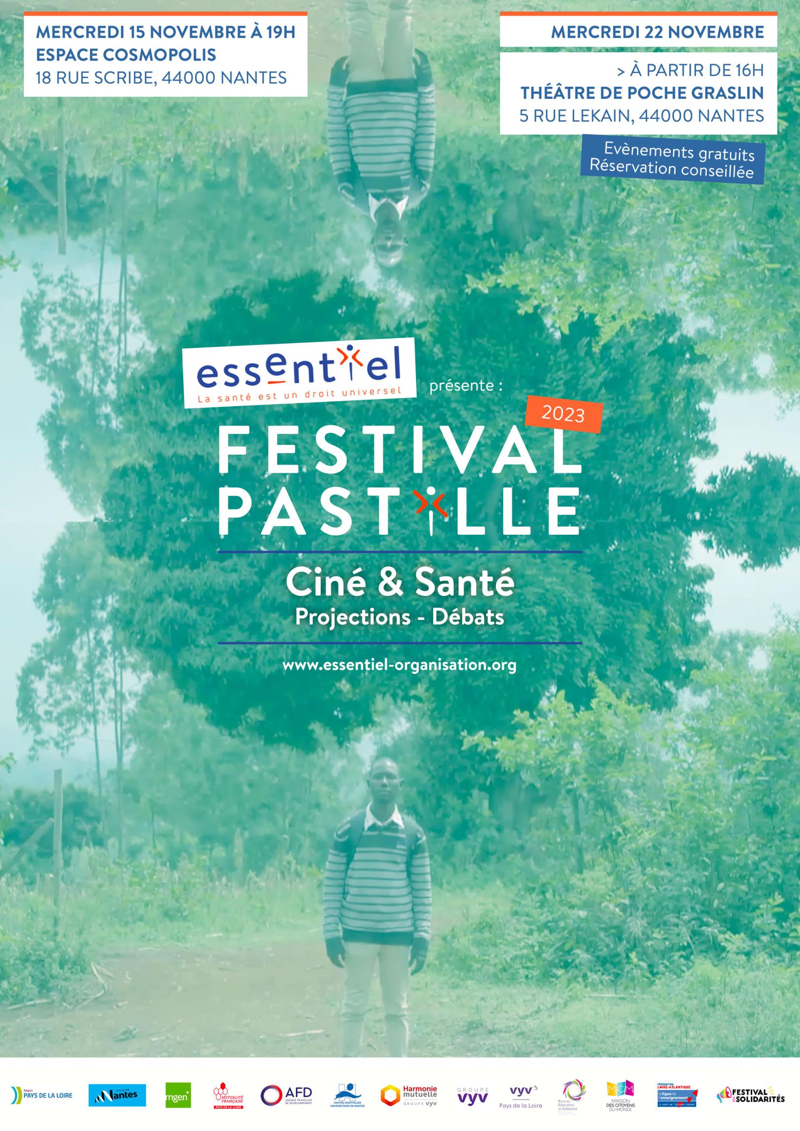 Affiche Festival Pastille 2023 Festival Pastille 2023