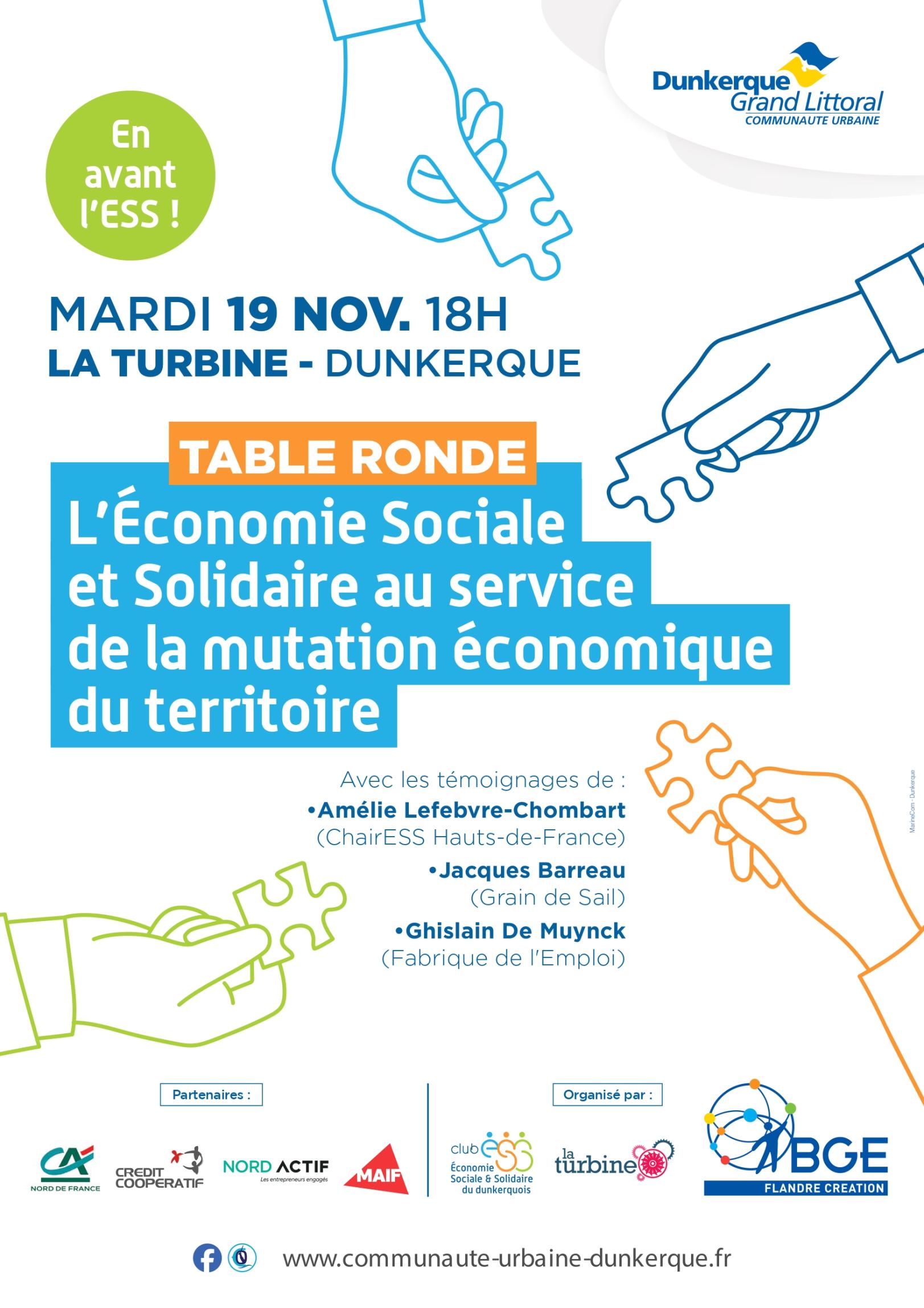 Table Ronde En Avant l'ESS Dunkerque 19 novembre 2024 Table Ronde En Avant l'ESS Dunkerque 19 novembre 2024