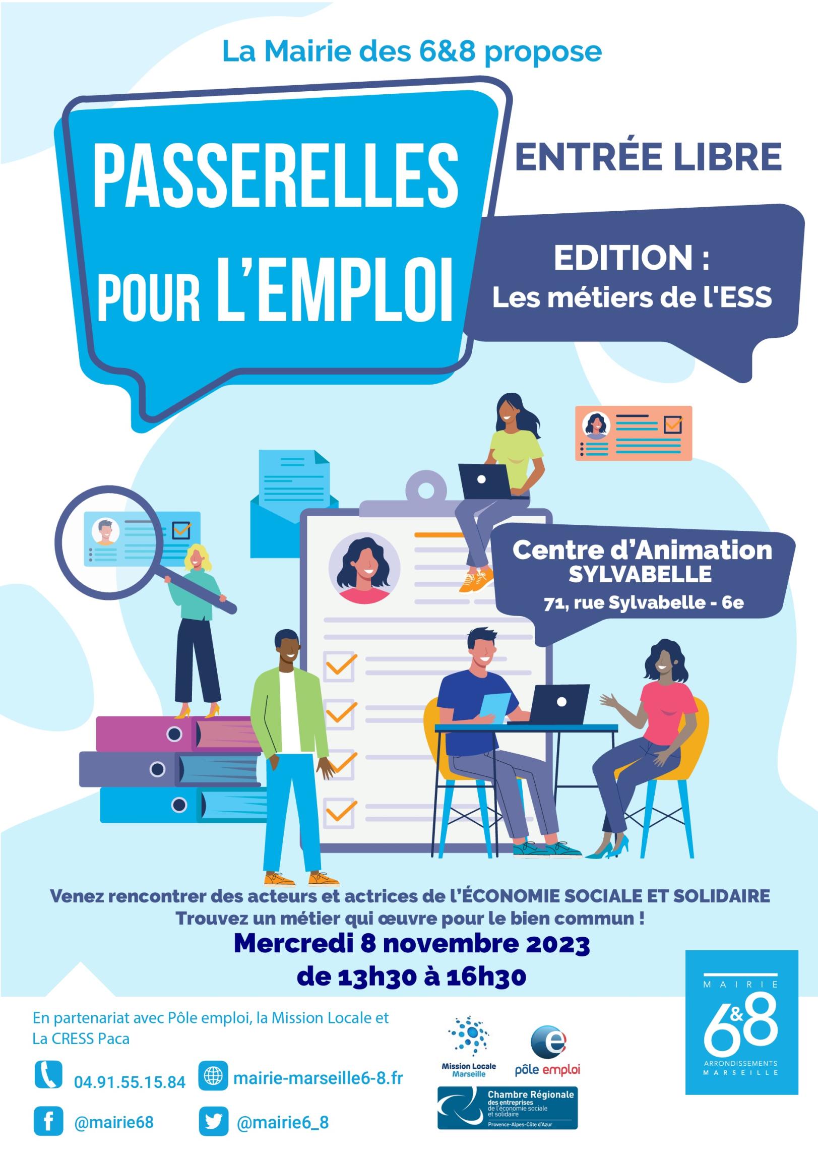 forum empoi les métiers de l'ESS édition 2023