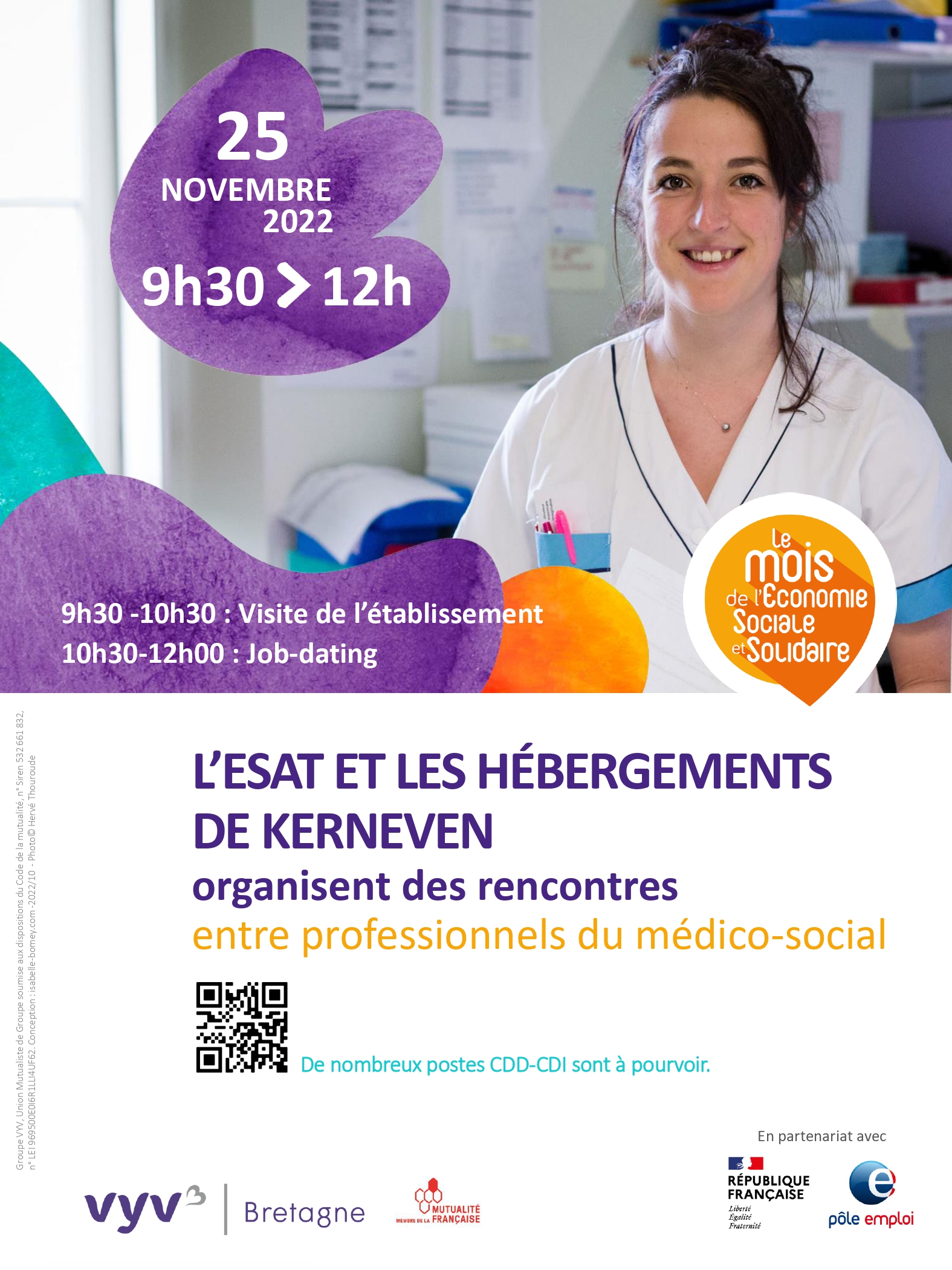 L'ESAT et les hébergements de Kerneven organise des rencontres avec ses professionnels du médico-social