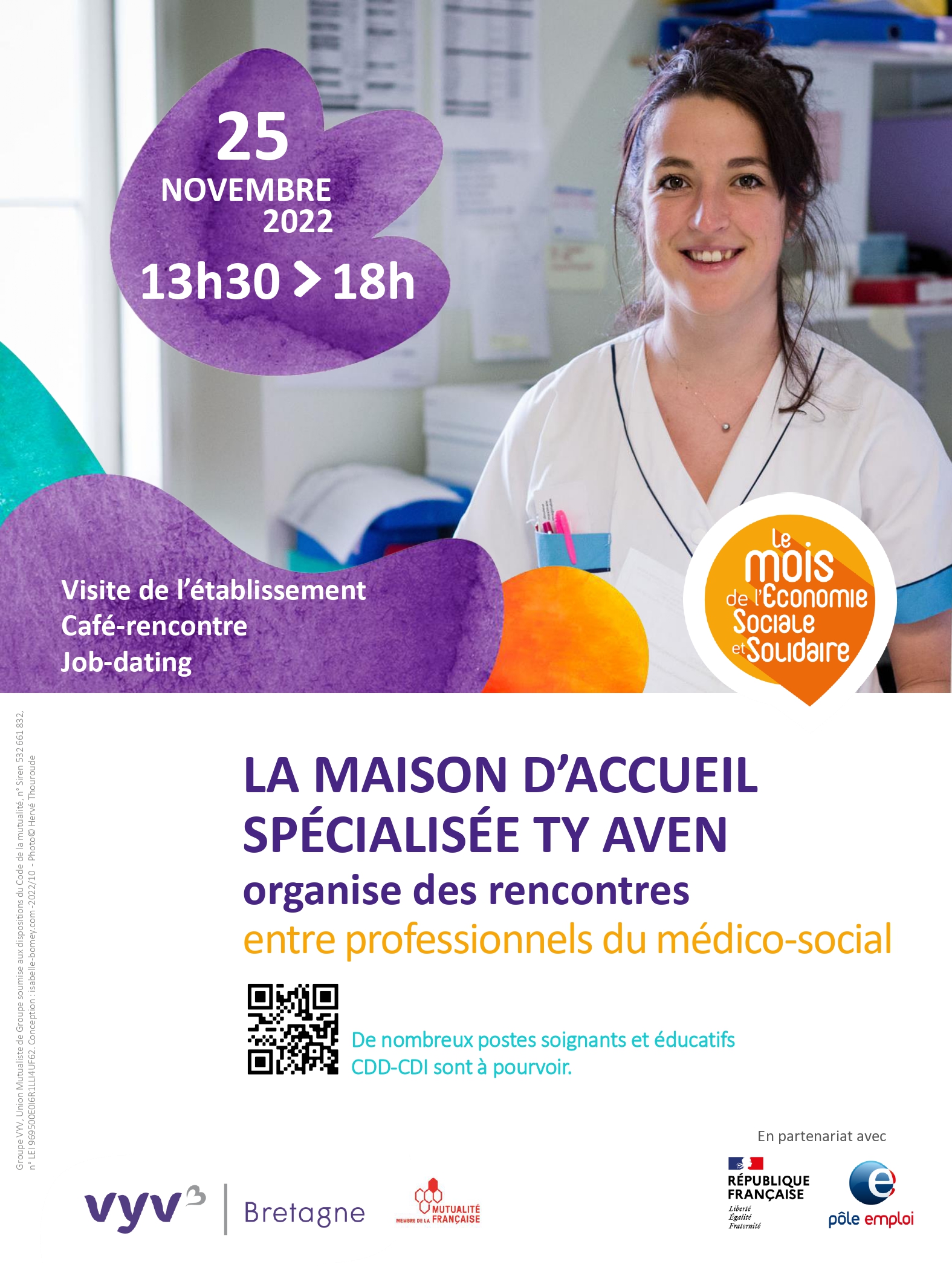 La MAS Ty Aven organise des rencontres avec ses professionnels du médico-social
